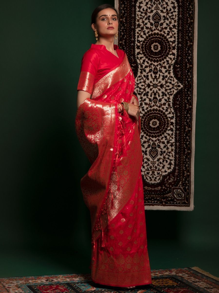 Red Saree