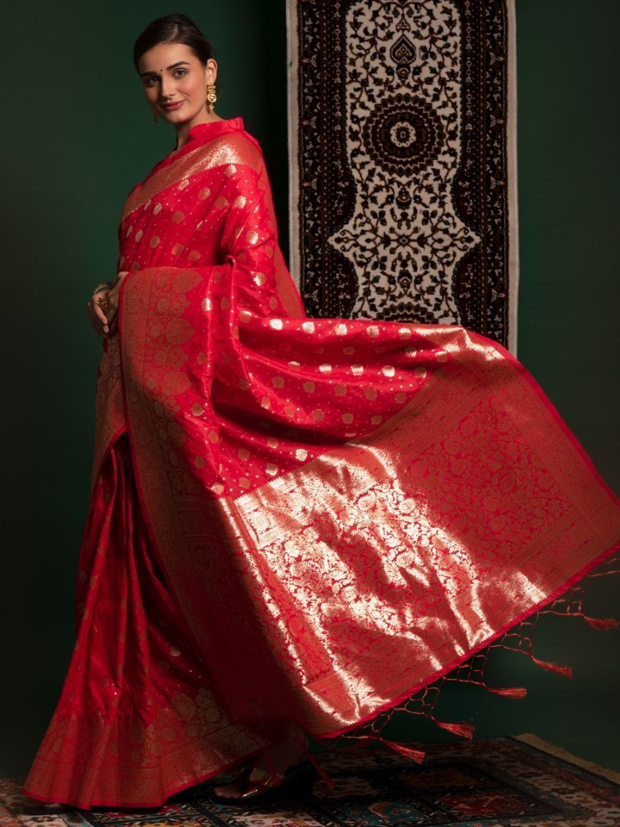 Red Saree