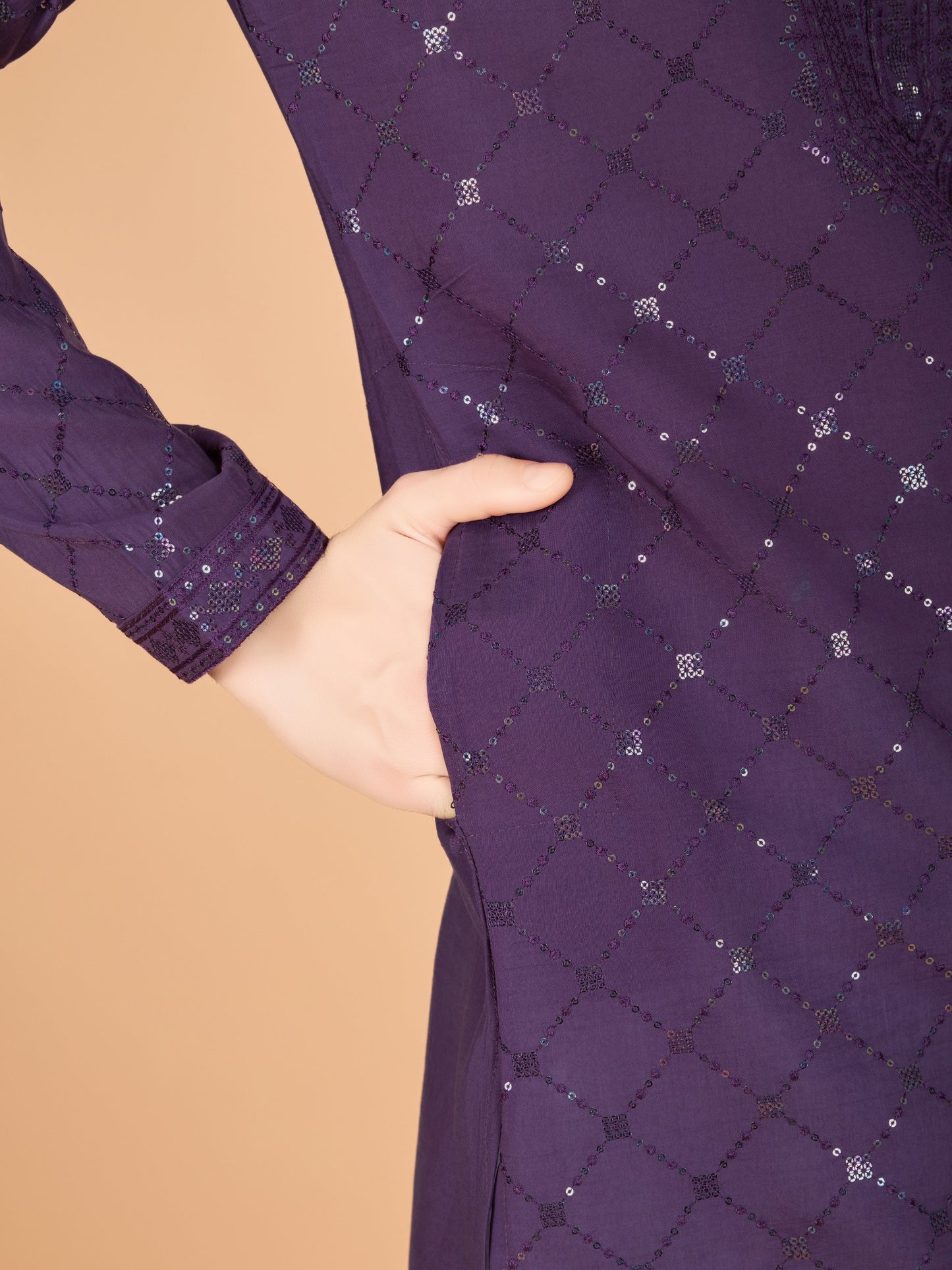 purple kurta,plus size available,Comfort Fit,Premium Fabric,Express Delivery.