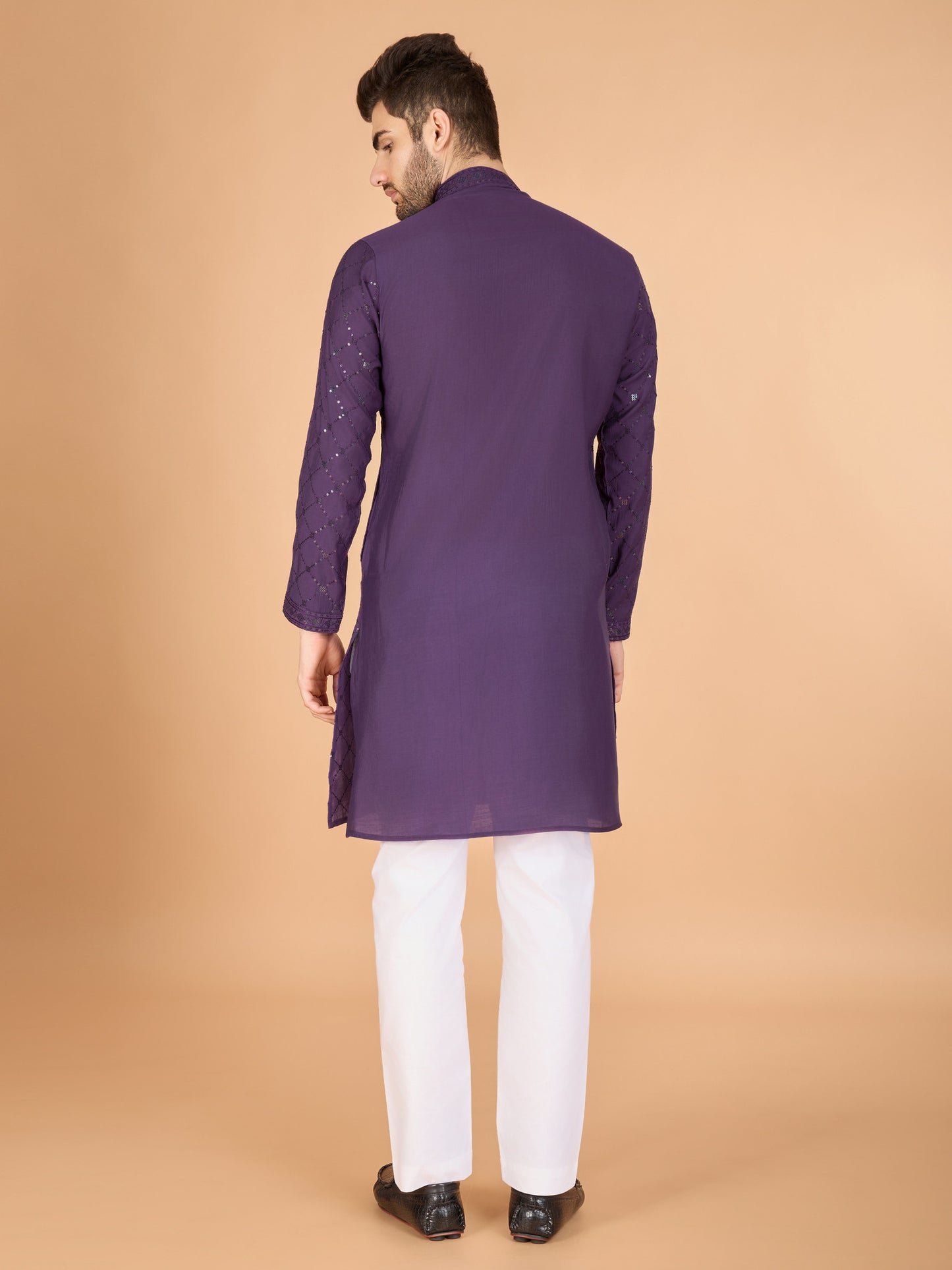 purple kurta,plus size available,Comfort Fit,Premium Fabric,Express Delivery.