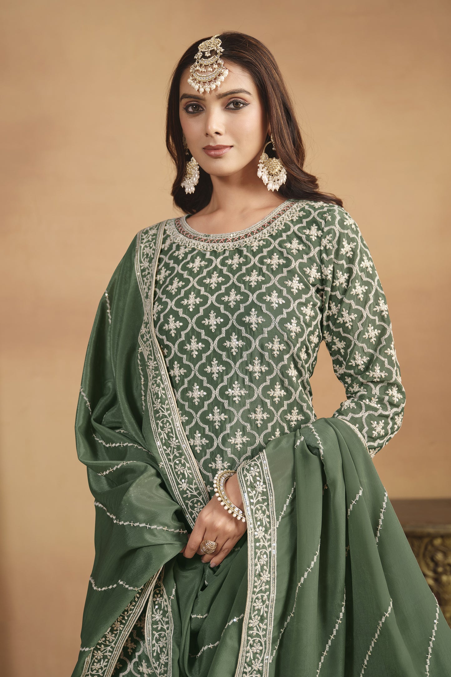 "Lehengas made for Indian functions across the USA."