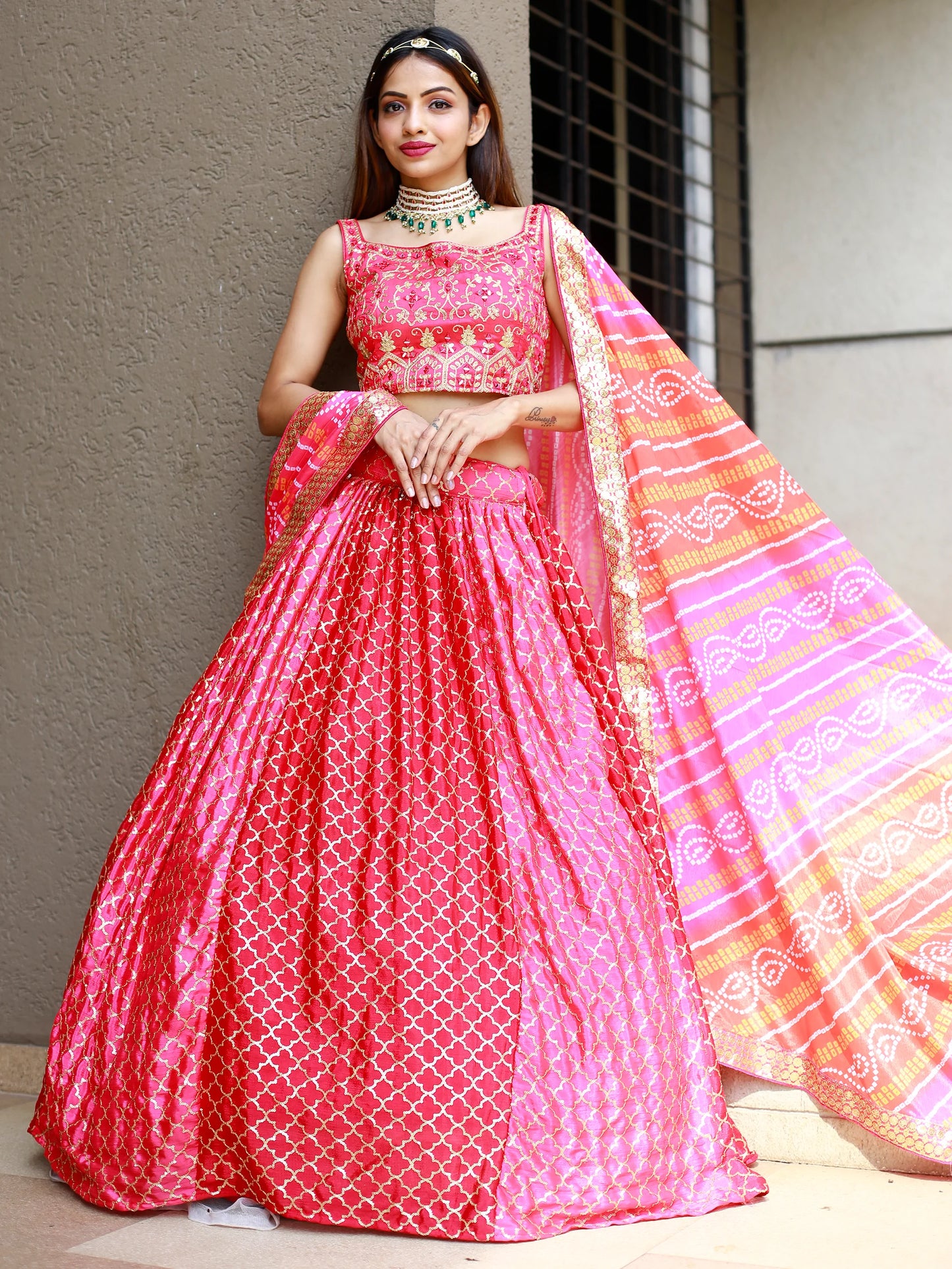 "Shop lehengas for festivals and weddings in America."