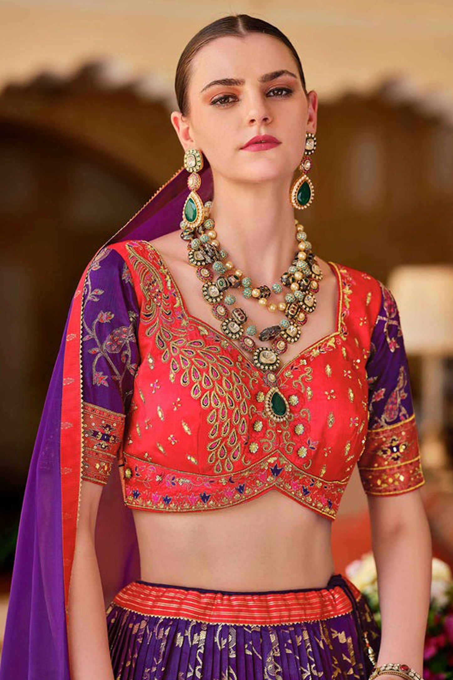 "Desi-style lehengas for every event in the USA."
