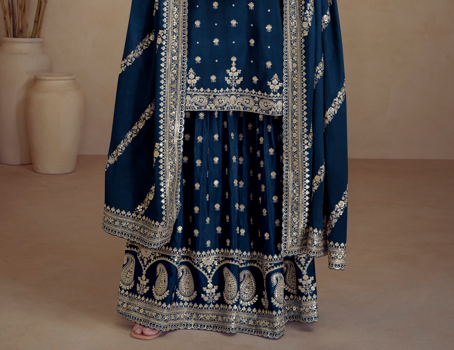 Traditional Sharara suit for events in USA