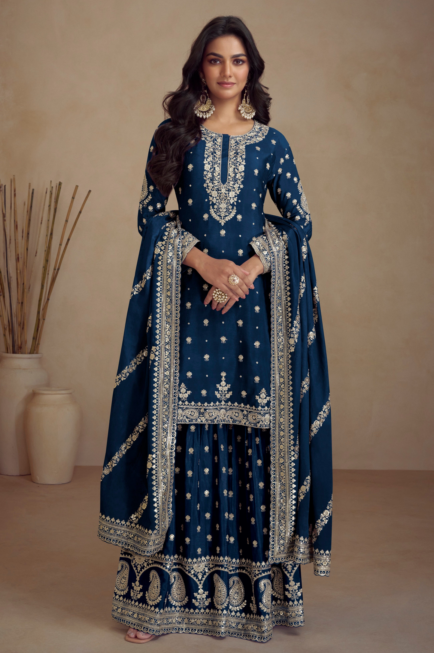 Traditional Sharara suit for events in USA