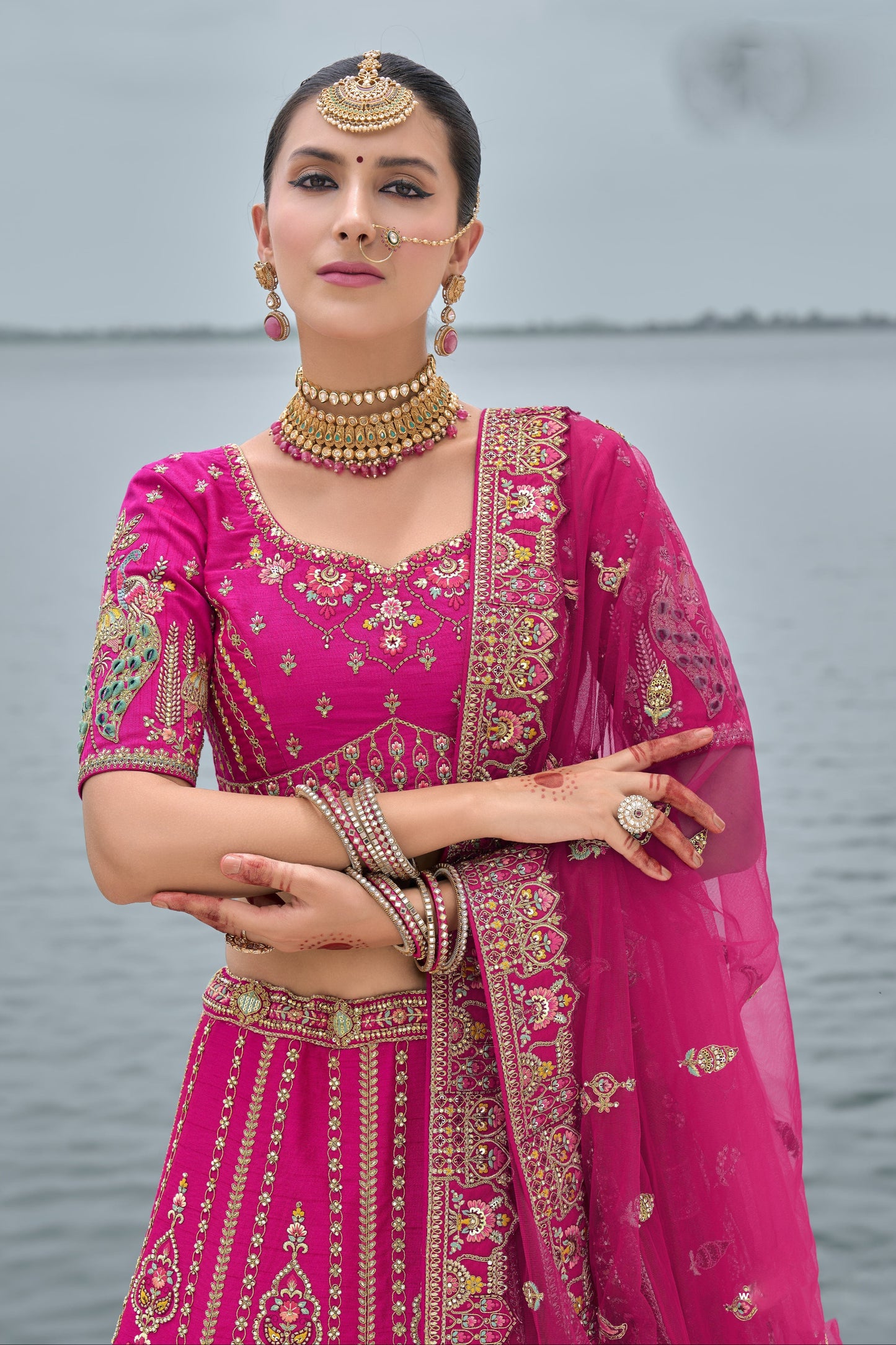 Make a royal statement in lehengas designed for unforgettable celebrations.