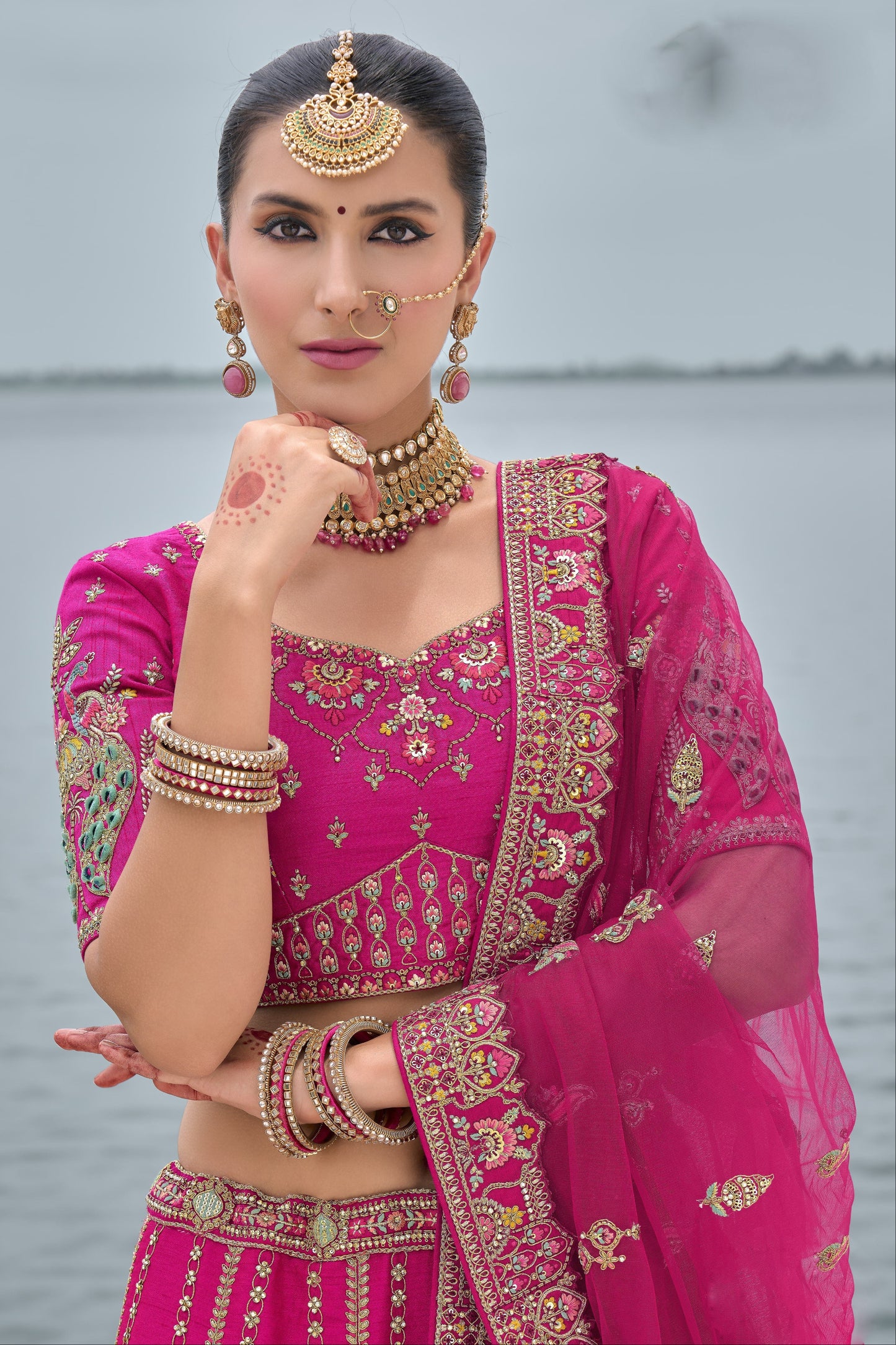 Make a royal statement in lehengas designed for unforgettable celebrations.