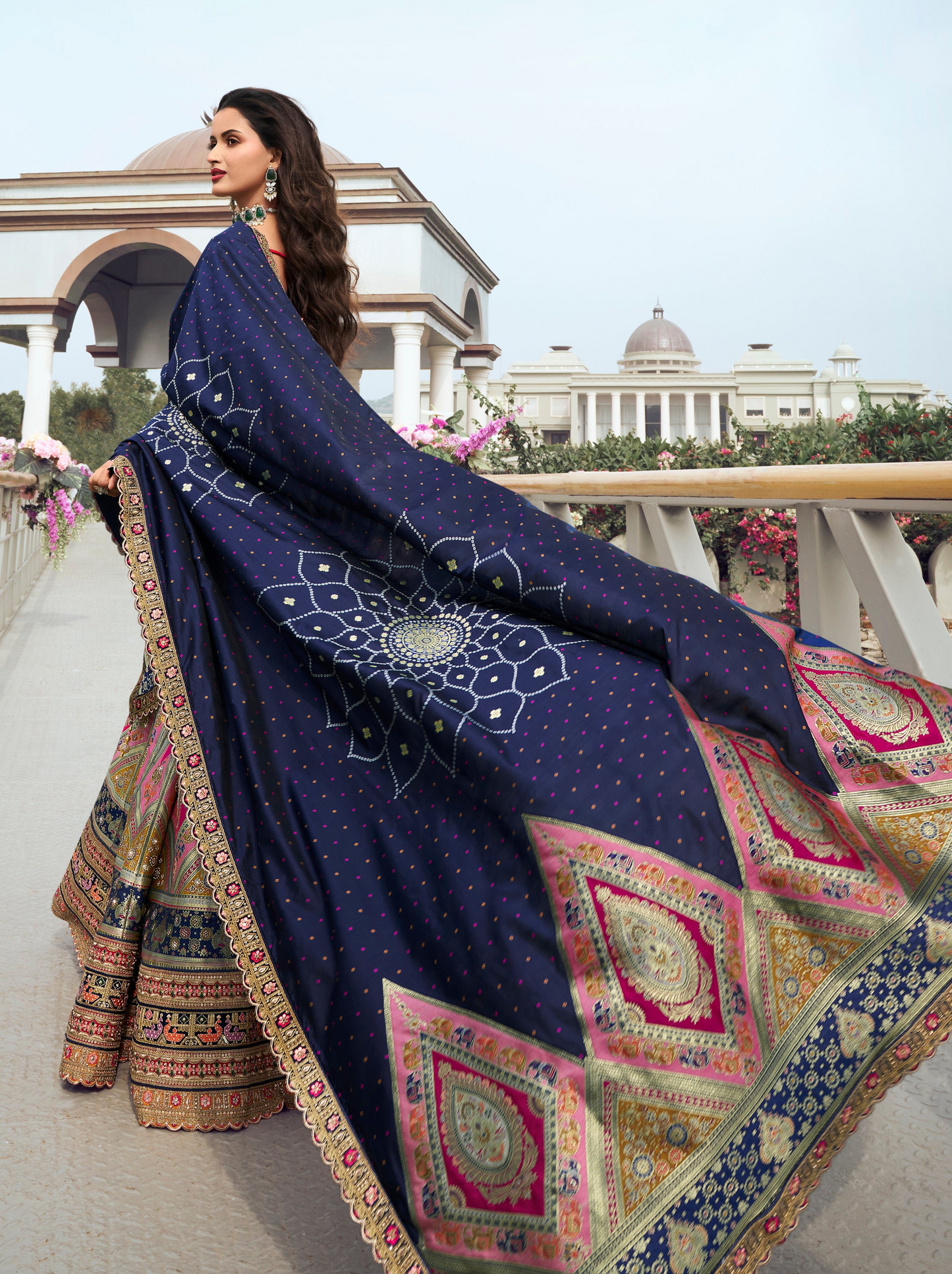"Lehengas designed for Indian culture in the USA."