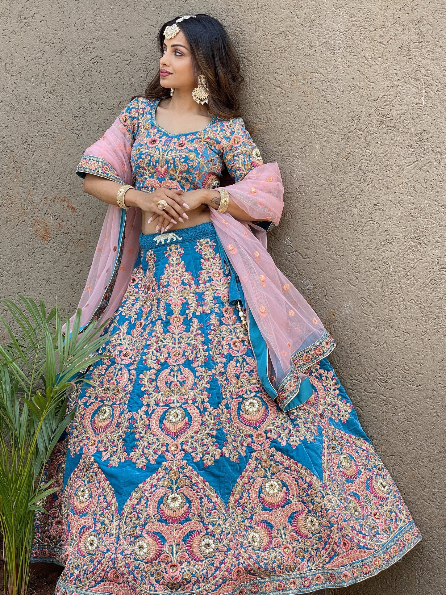 "Desi-style lehengas for every event in the USA."