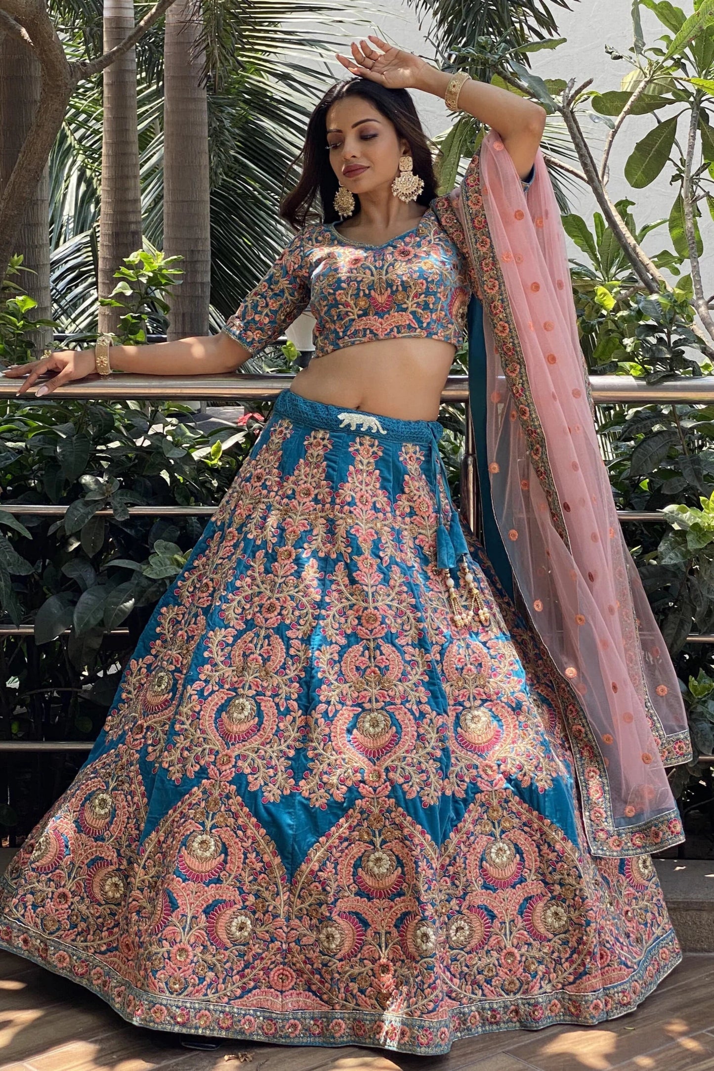 "Desi-style lehengas for every event in the USA."