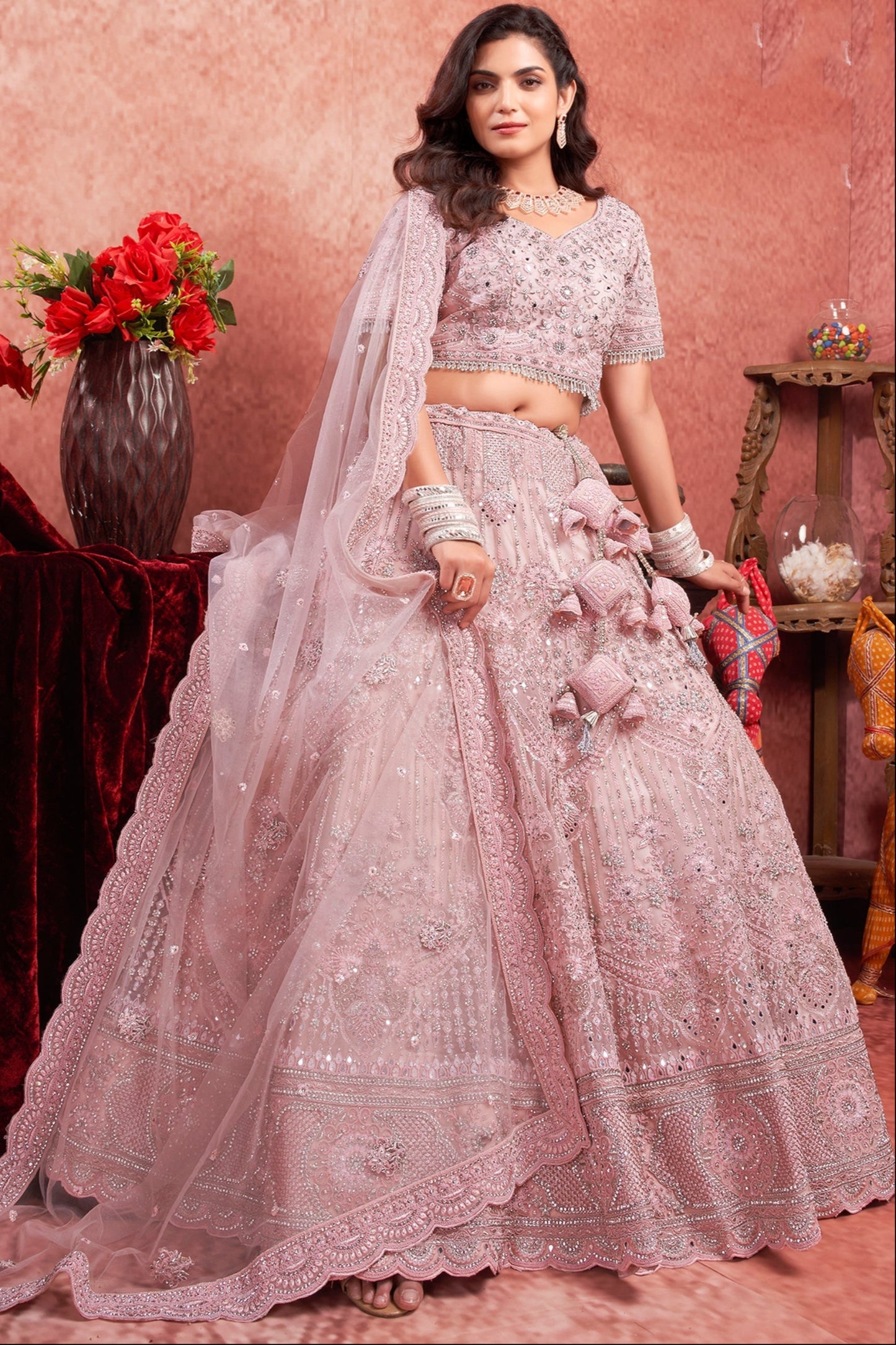 "Desi-style lehengas for every event in the USA."