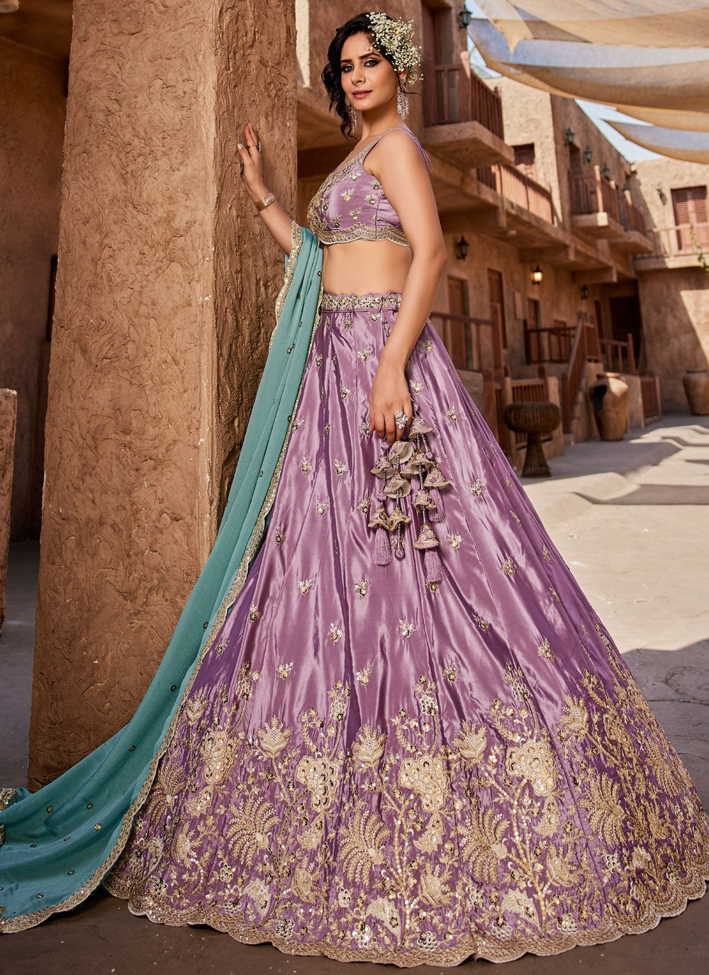 "Lehengas to light up any cultural event in the USA."