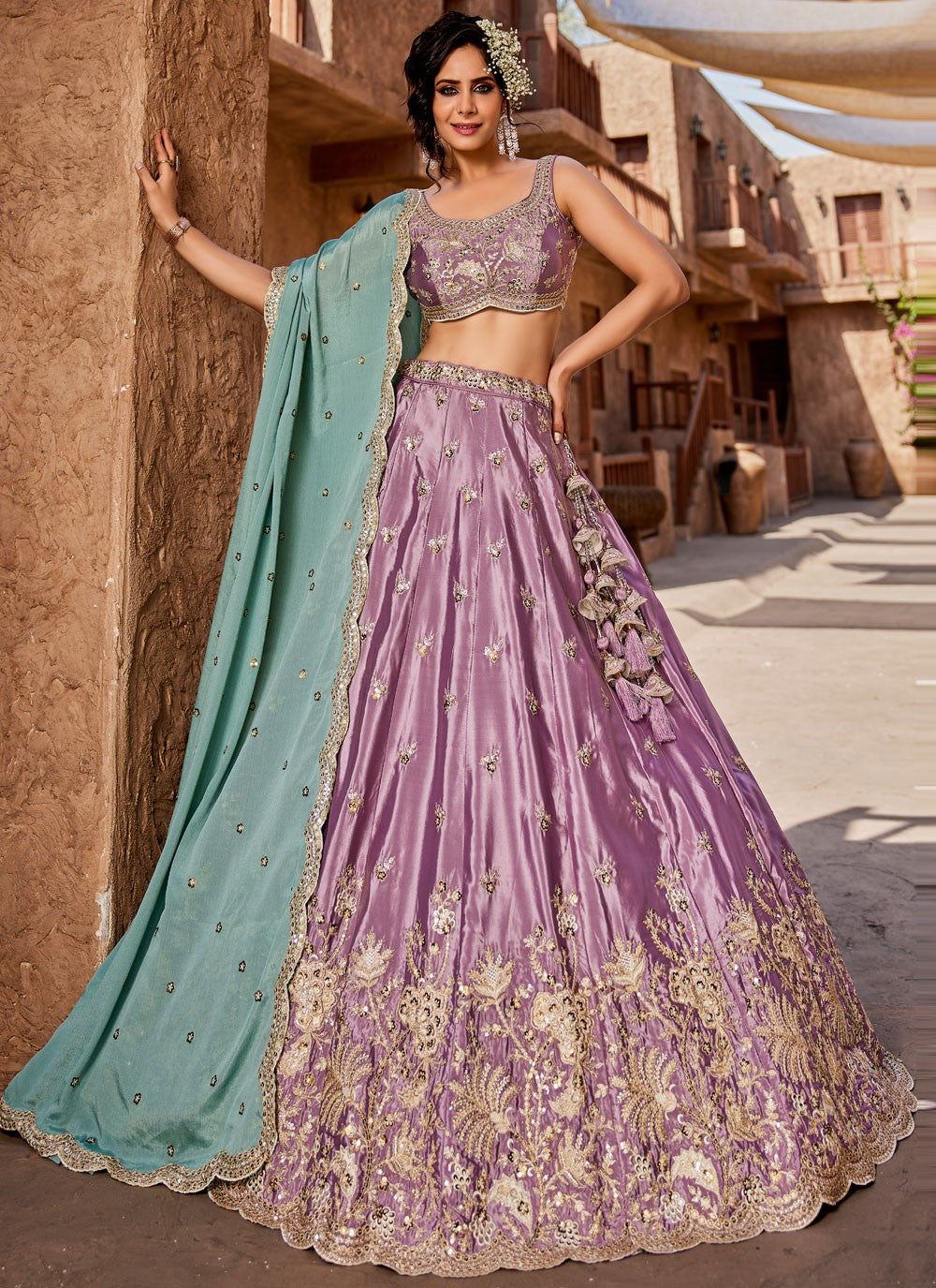 "Lehengas to light up any cultural event in the USA."