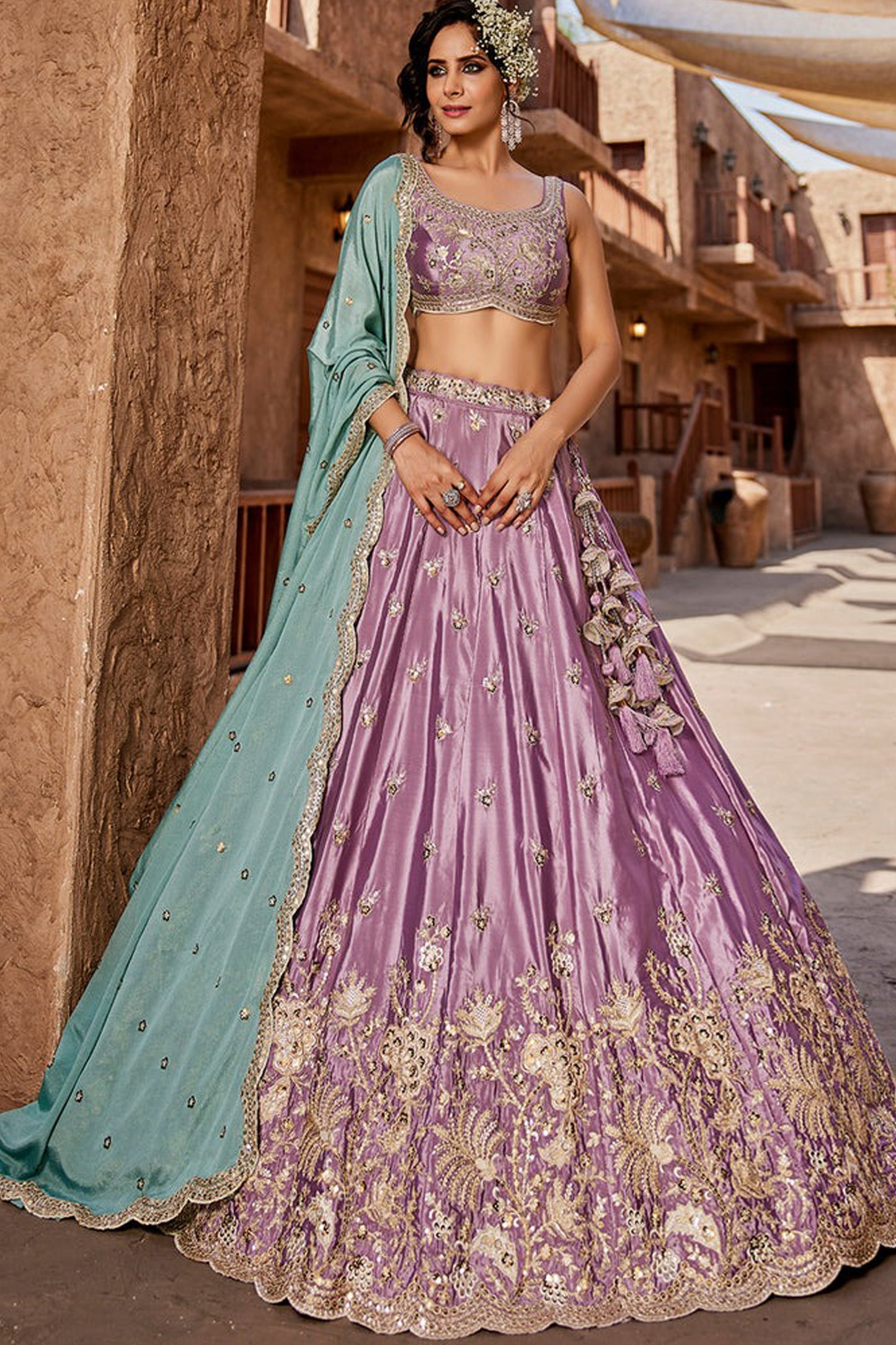 "Lehengas to light up any cultural event in the USA."