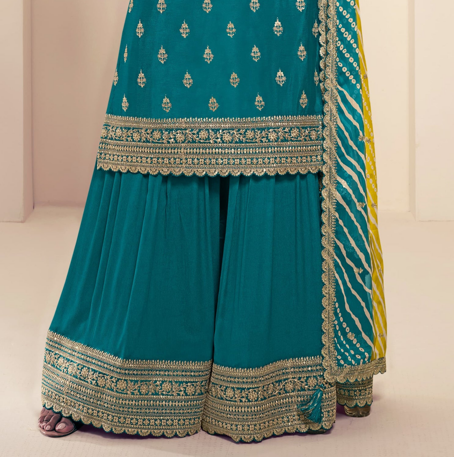 Stitched Salwar Kameez With Dupatta
Palazzo Suits for Women's Online USA
