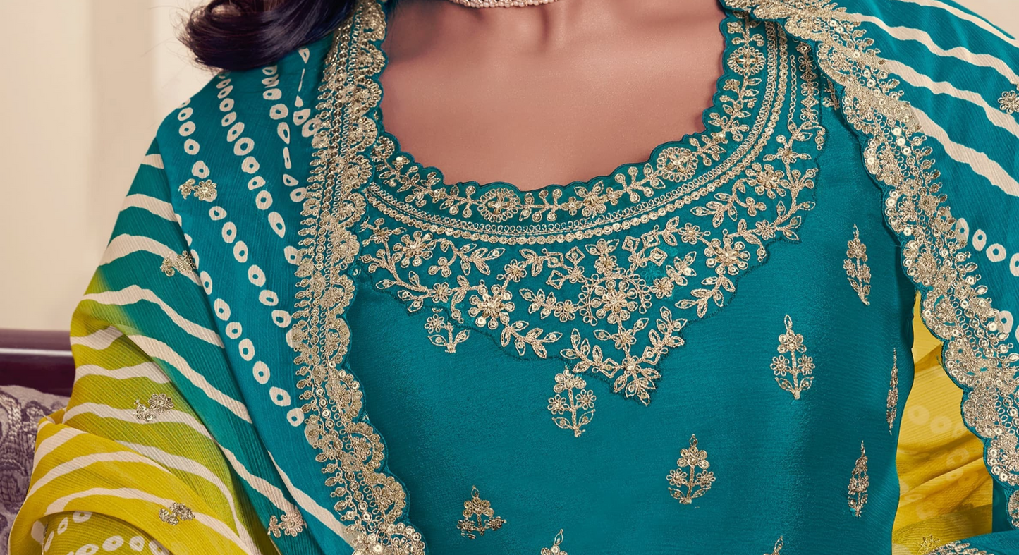 Stitched Salwar Kameez With Dupatta
Palazzo Suits for Women's Online USA