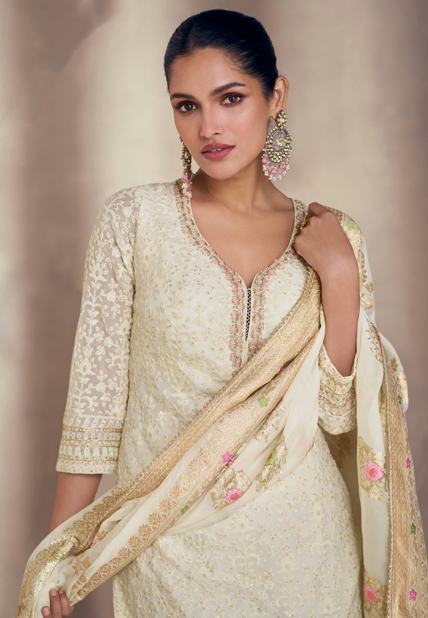 Traditional Sharara suit for events in USA