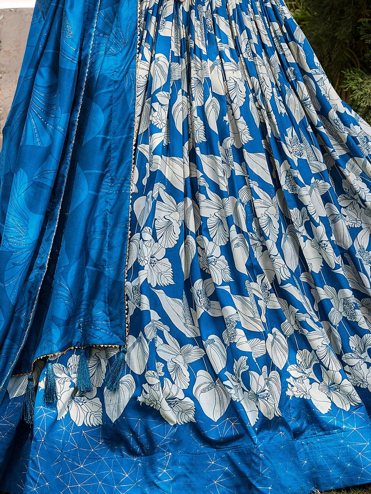 "Elegant lehengas for U.S.-based Indian celebrations."