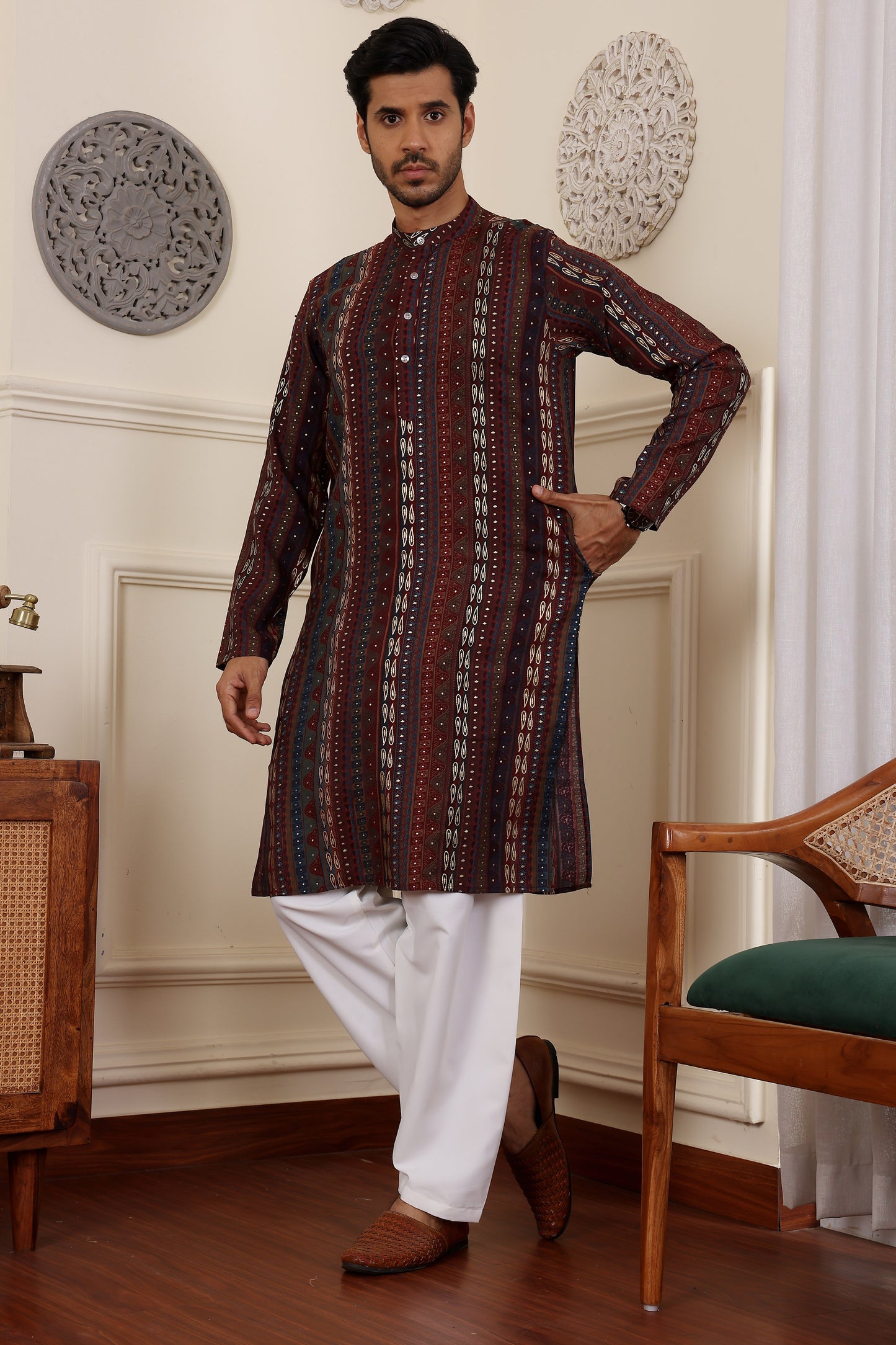 maroon kurta,plus size available,Comfort Fit,Premium Fabric,Express Delivery.
