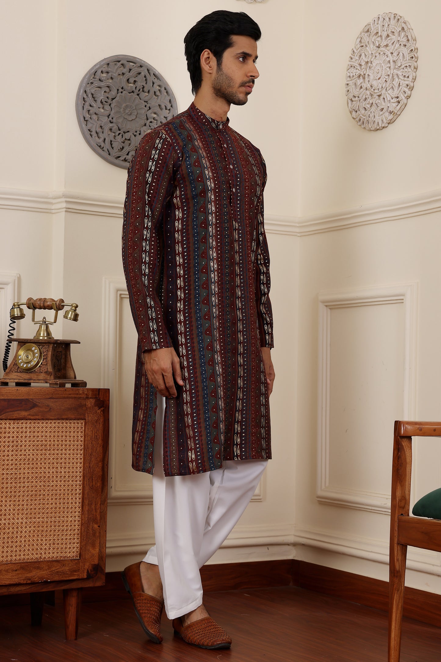 maroon kurta,plus size available,Comfort Fit,Premium Fabric,Express Delivery.