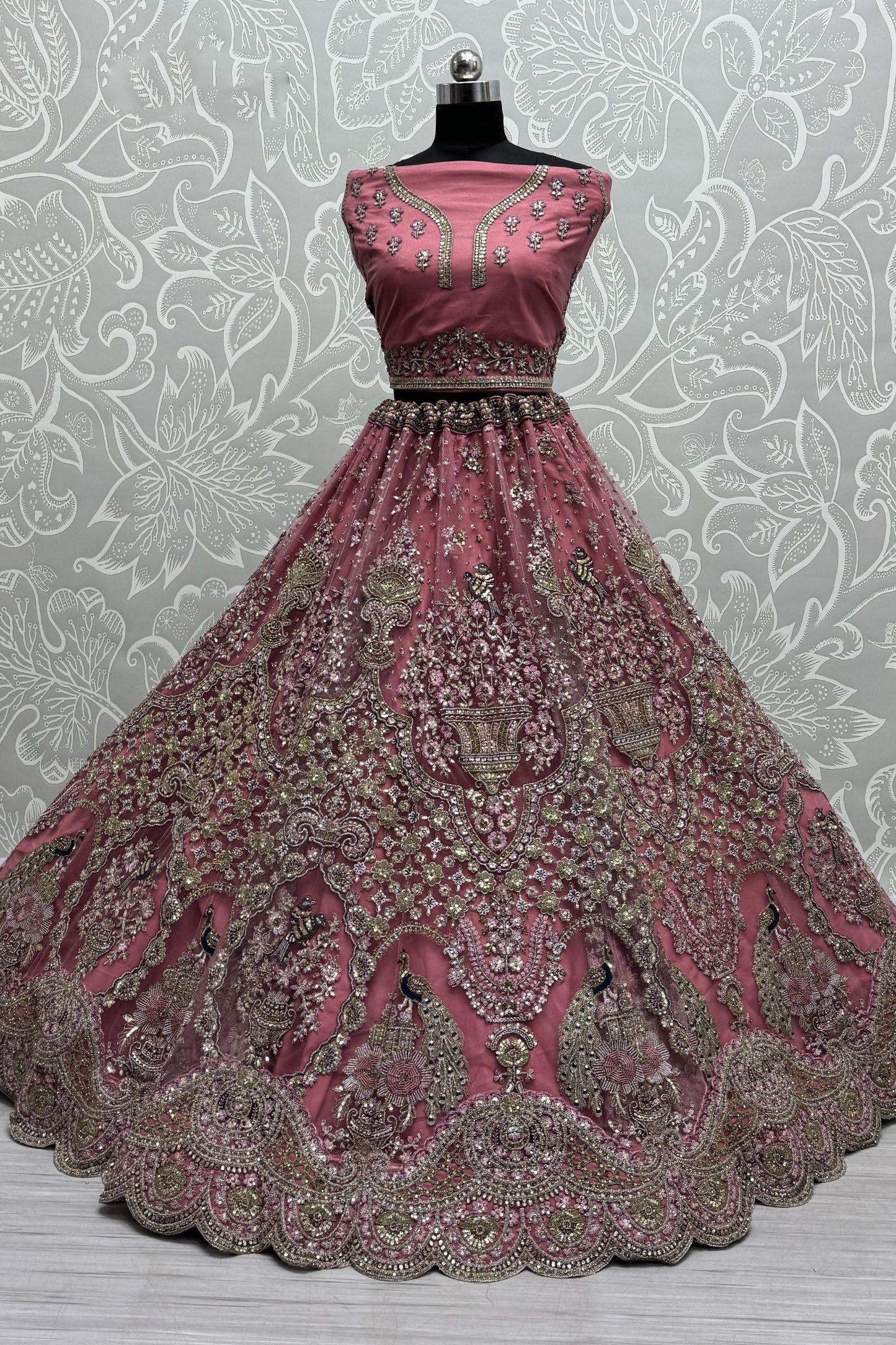 pink lehenga,plus size available,Comfort Fit,Premium Fabric,Express Delivery.