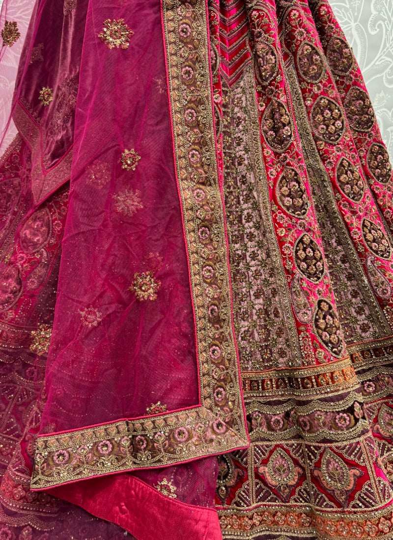 pink lehenga,plus size available,Comfort Fit,Premium Fabric,Express Delivery.