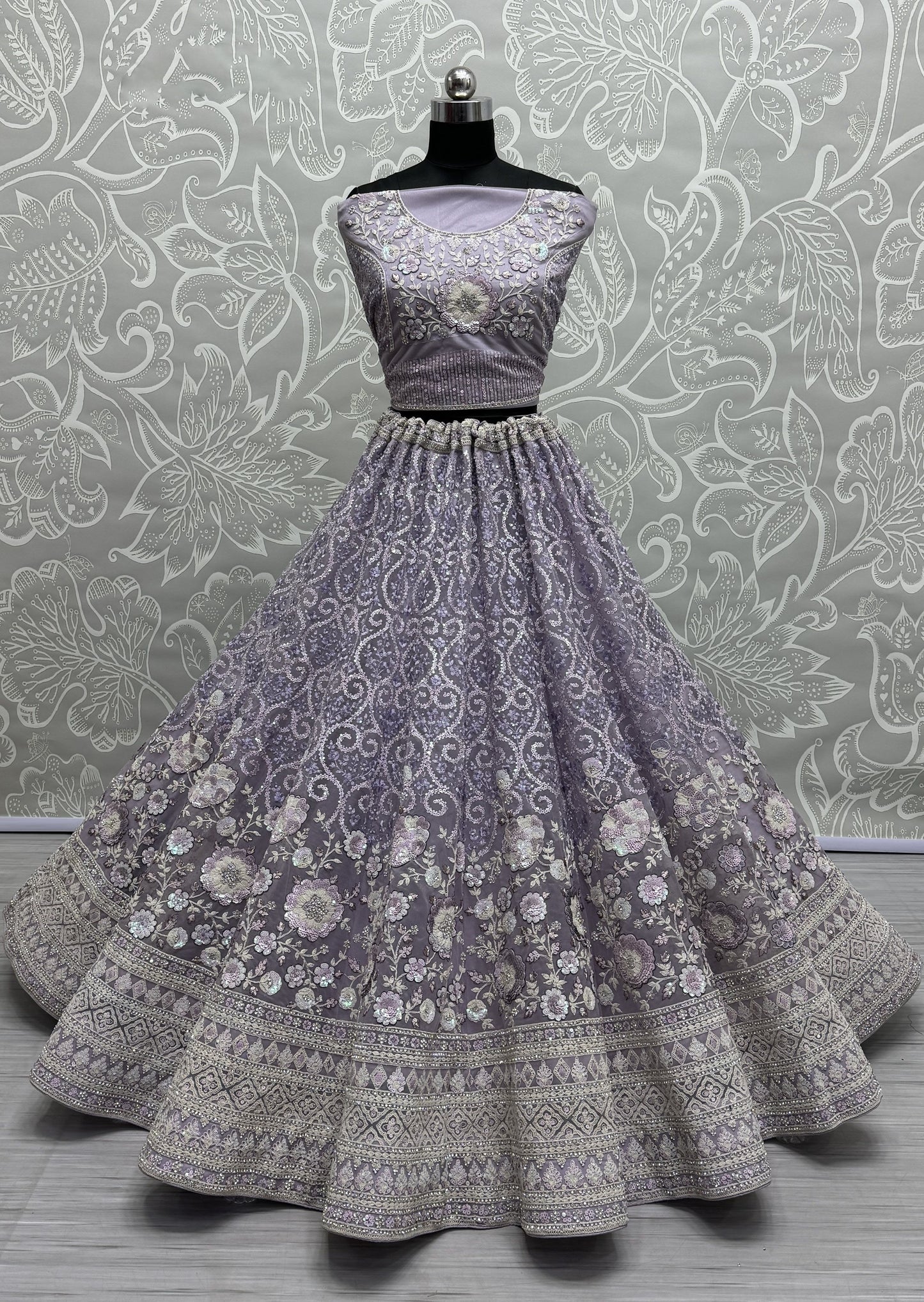 Lavender Lehenga