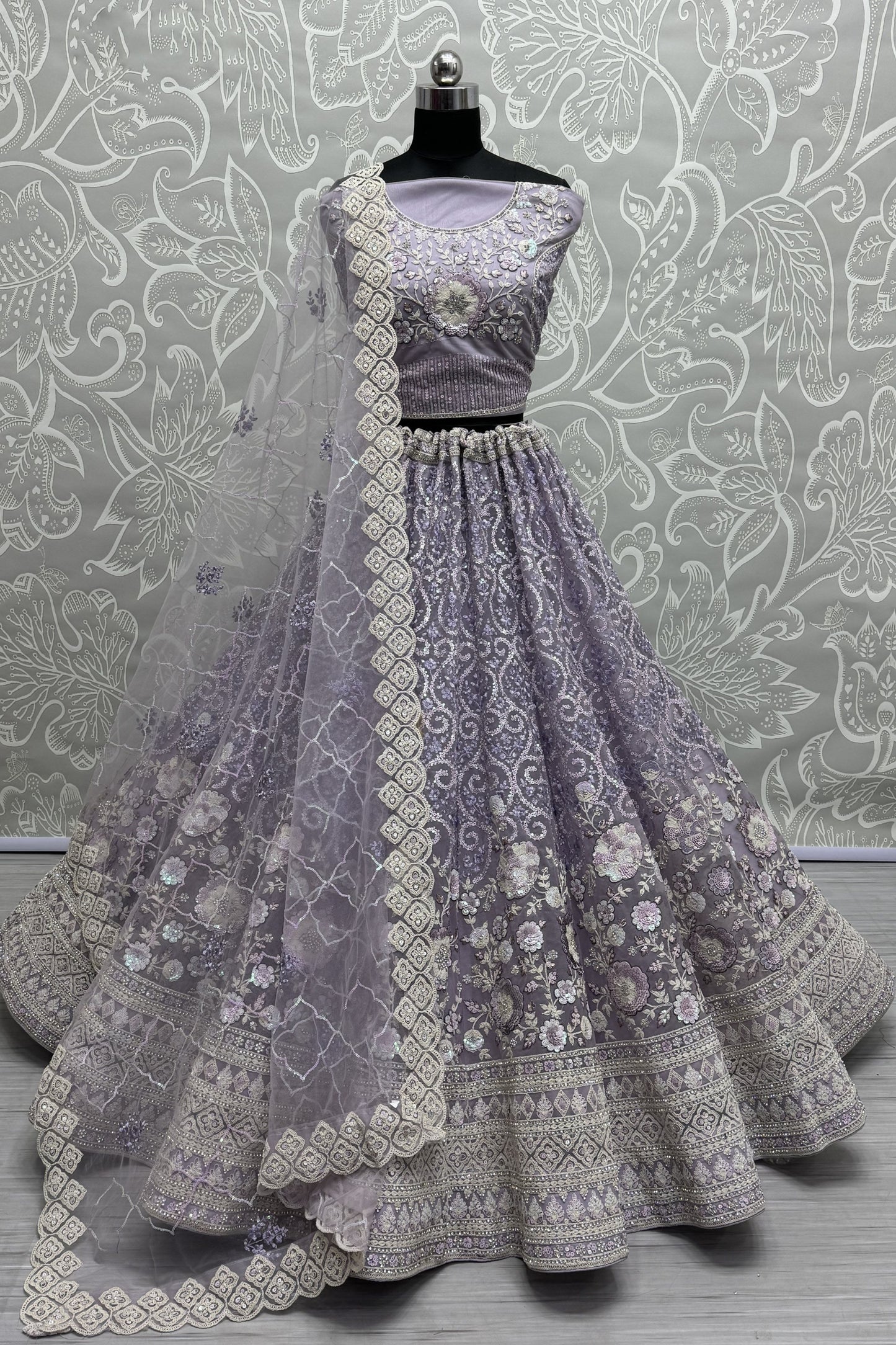 Lavender Lehenga