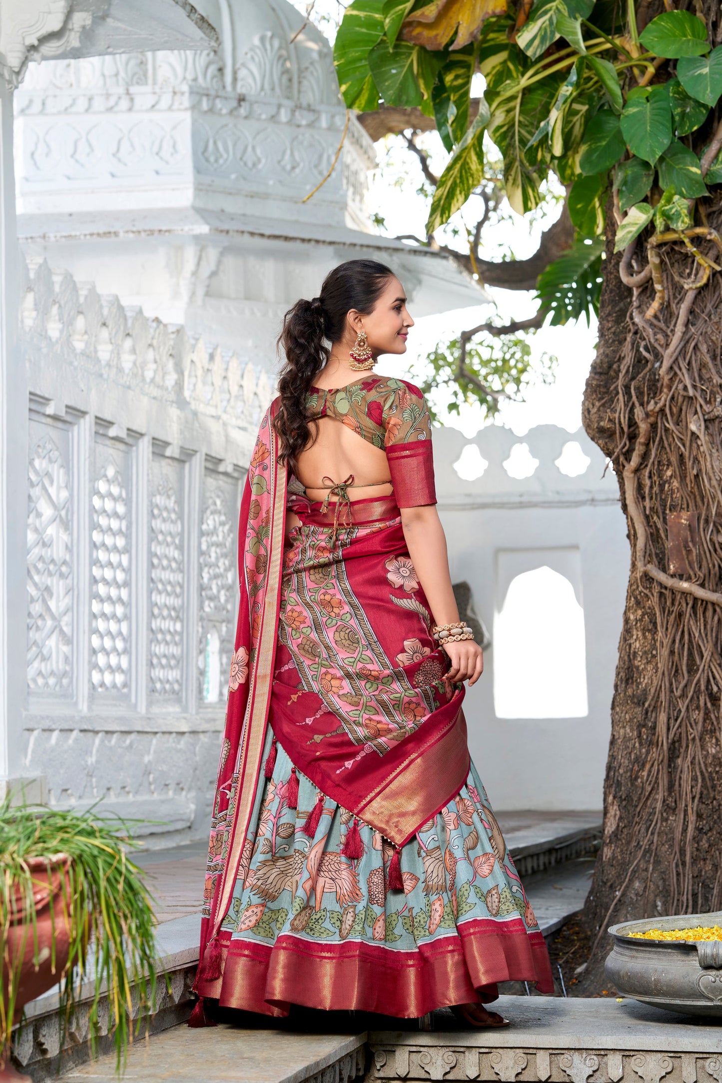 light green lehenga,plus size available,Comfort Fit,Premium Fabric,Express Delivery.