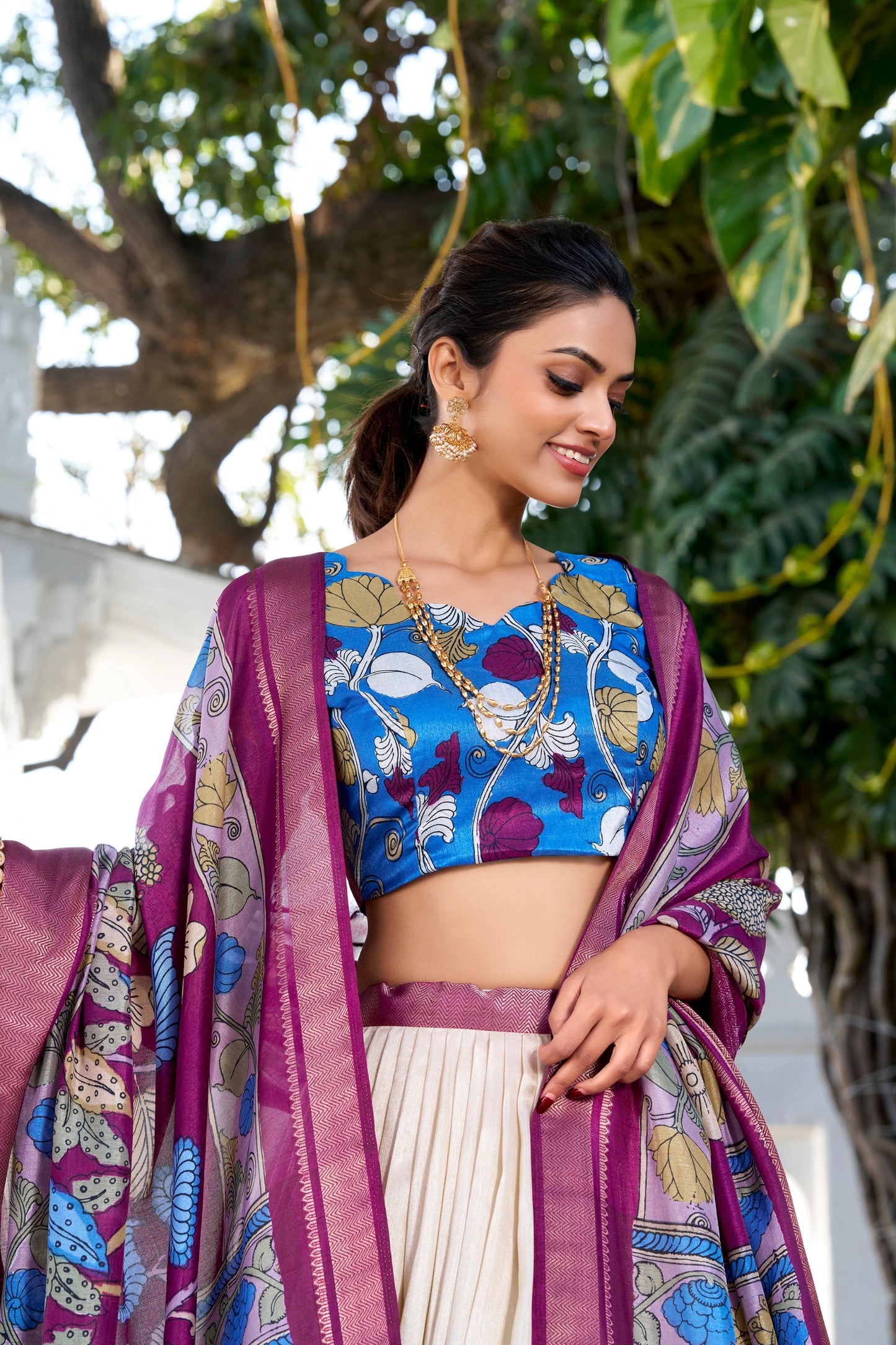 off white lehenga,plus size available,Comfort Fit,Premium Fabric,Express Delivery.
