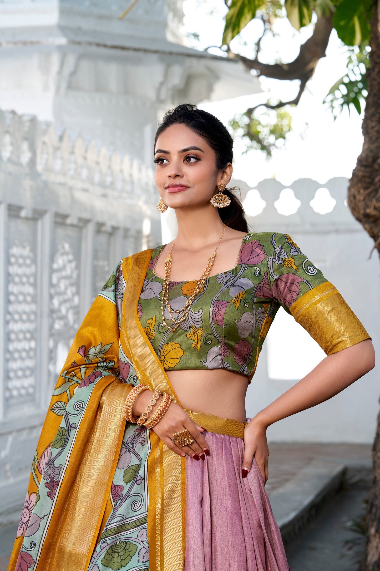 peach lehenga,plus size available,Comfort Fit,Premium Fabric,Express Delivery.