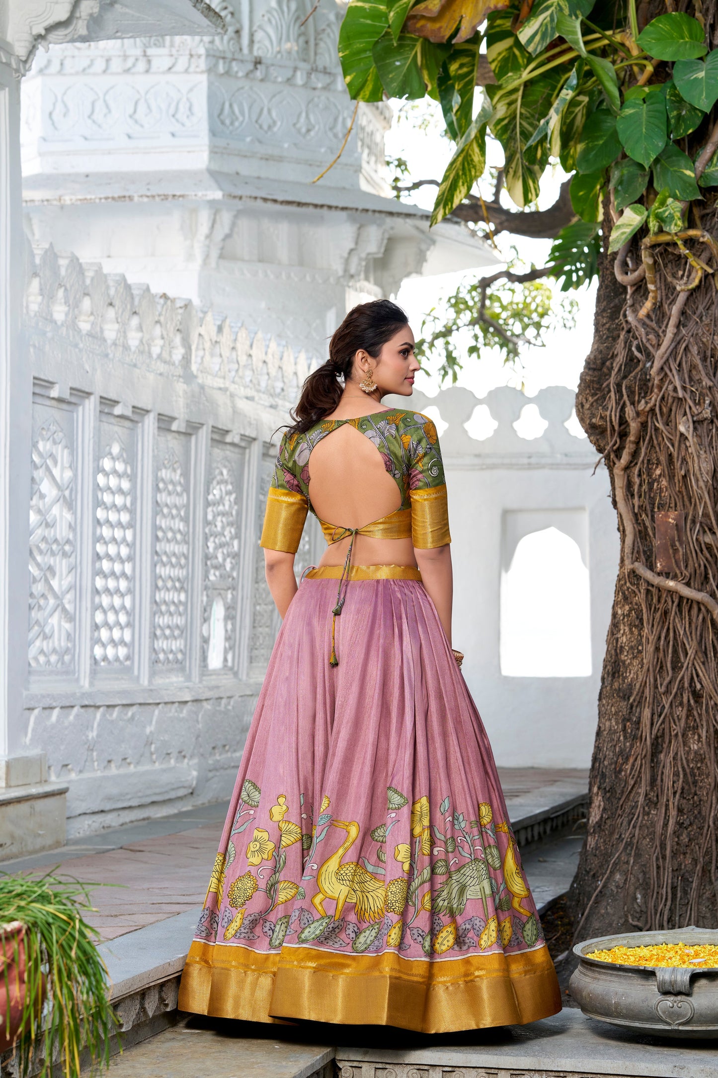 peach lehenga,plus size available,Comfort Fit,Premium Fabric,Express Delivery.