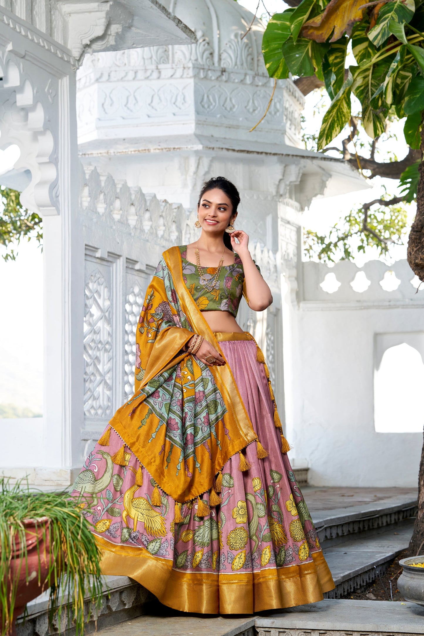 peach lehenga,plus size available,Comfort Fit,Premium Fabric,Express Delivery.