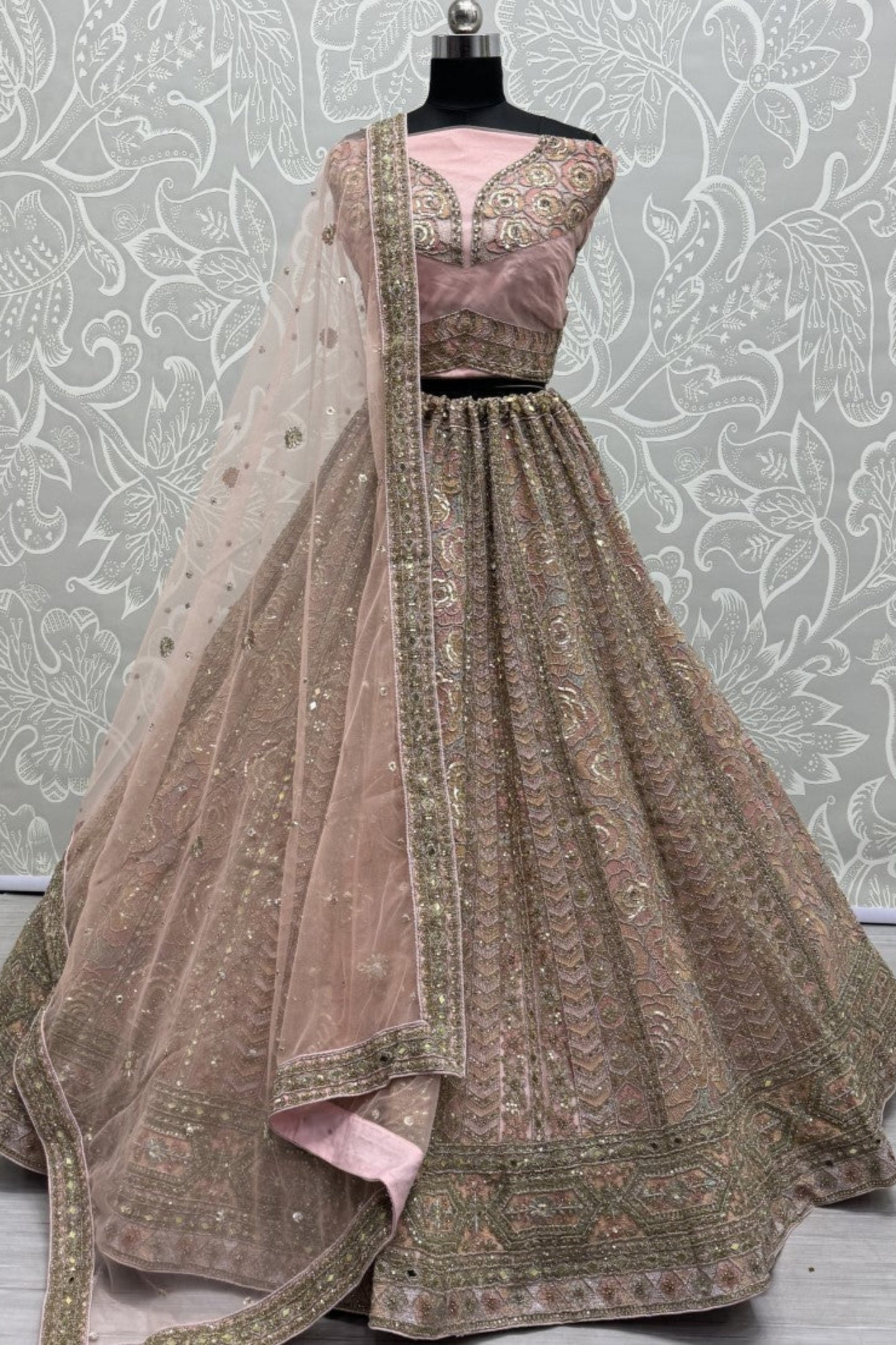 pink lehenga,plus size available,Comfort Fit,Premium Fabric,Express Delivery.