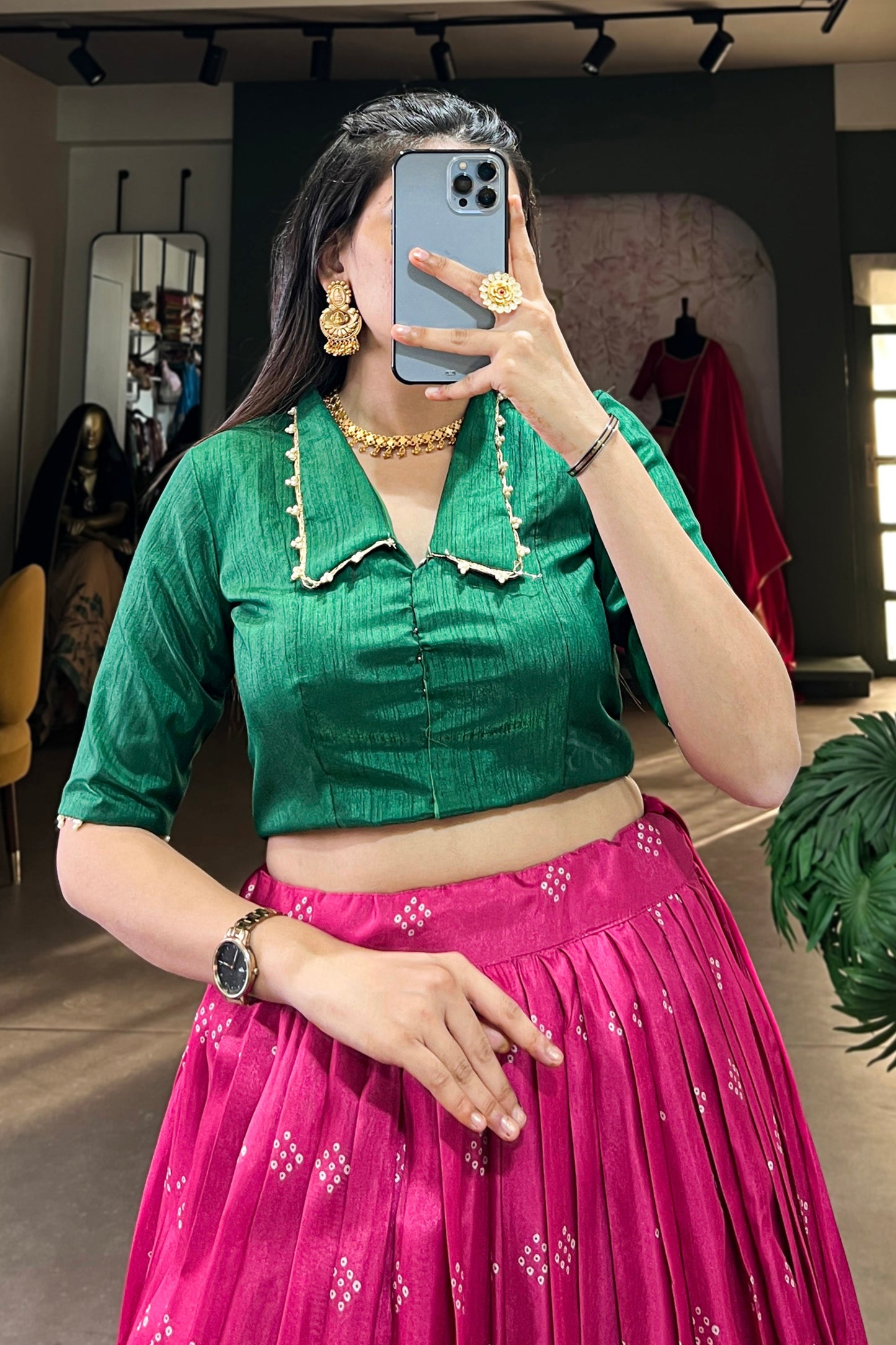 pink lehenga,plus size available,Comfort Fit,Premium Fabric,Express Delivery.