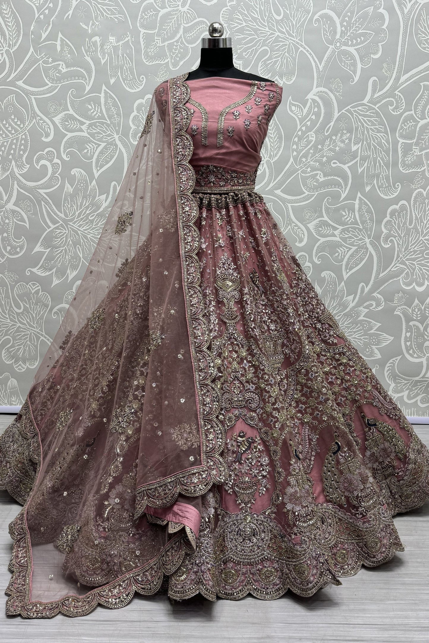 peach lehenga,plus size available,Comfort Fit,Premium Fabric,Express Delivery.