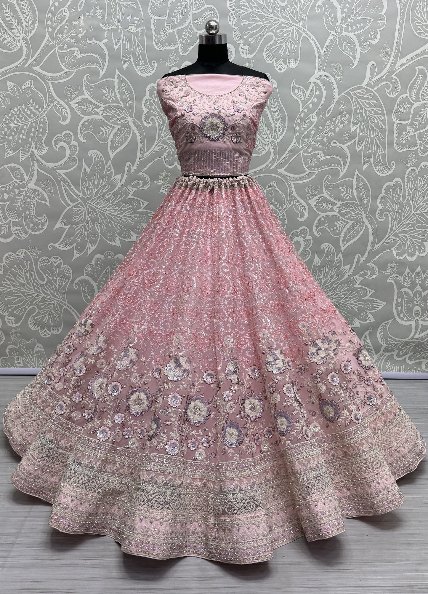 pink lehenga,plus size available,Comfort Fit,Premium Fabric,Express Delivery.