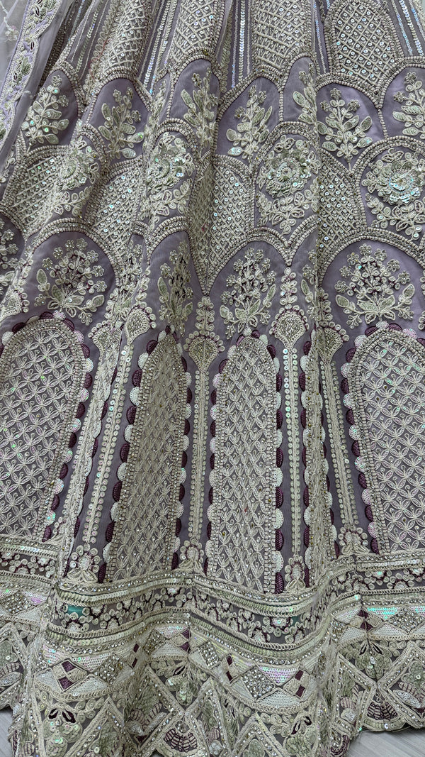 lavender lehenga,plus size available,Comfort Fit,Premium Fabric,Express Delivery.