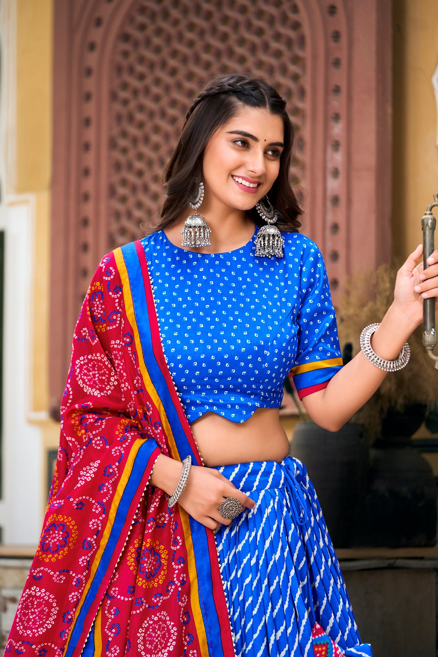 blue lehenga,plus size available,Comfort Fit,Premium Fabric,Express Delivery.