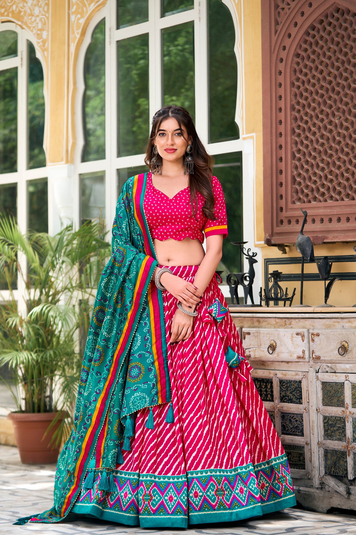pink lehenga,plus size available,Comfort Fit,Premium Fabric,Express Delivery.