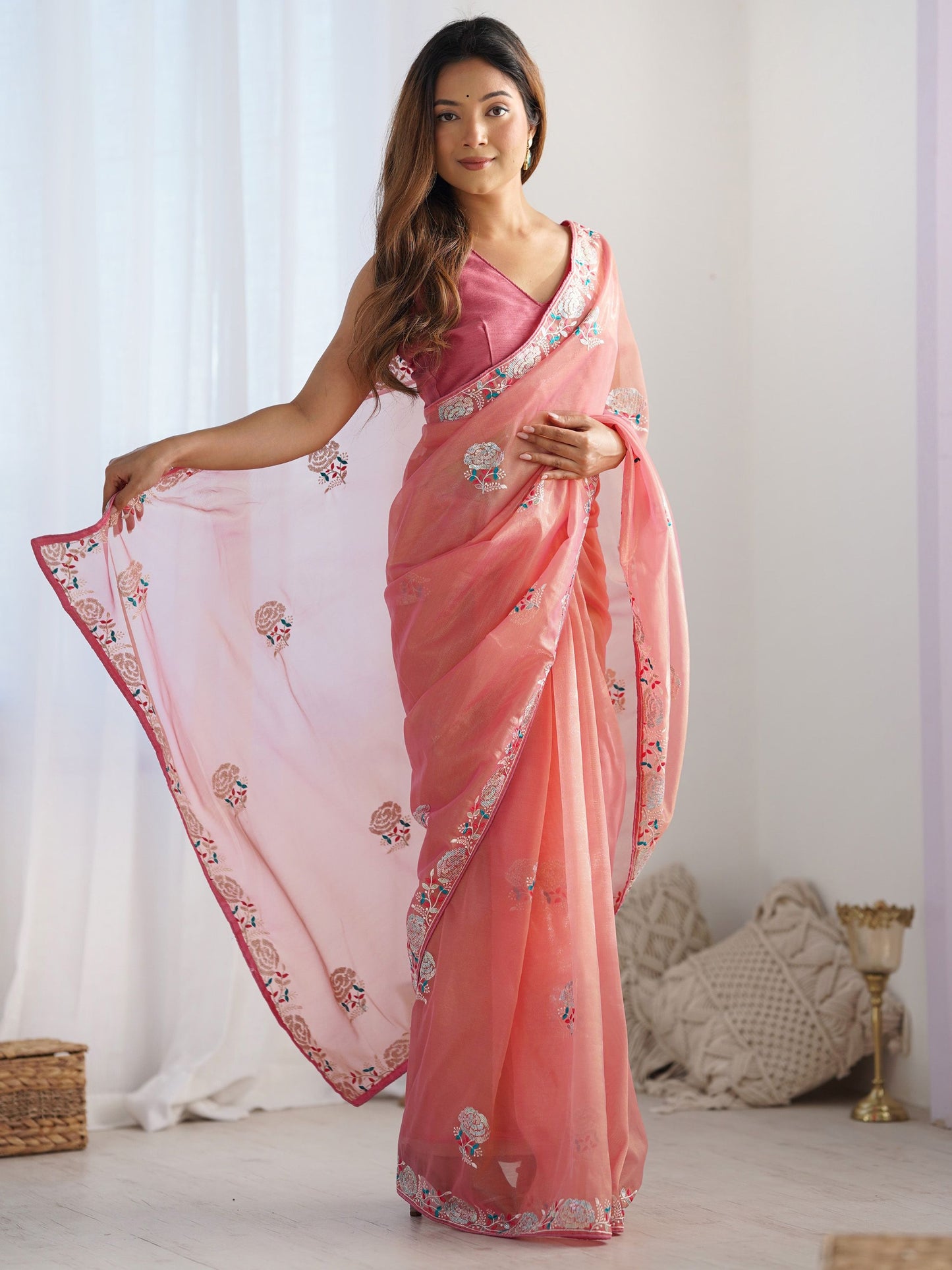 Saree – Graceful, airy styles for every festive moment.