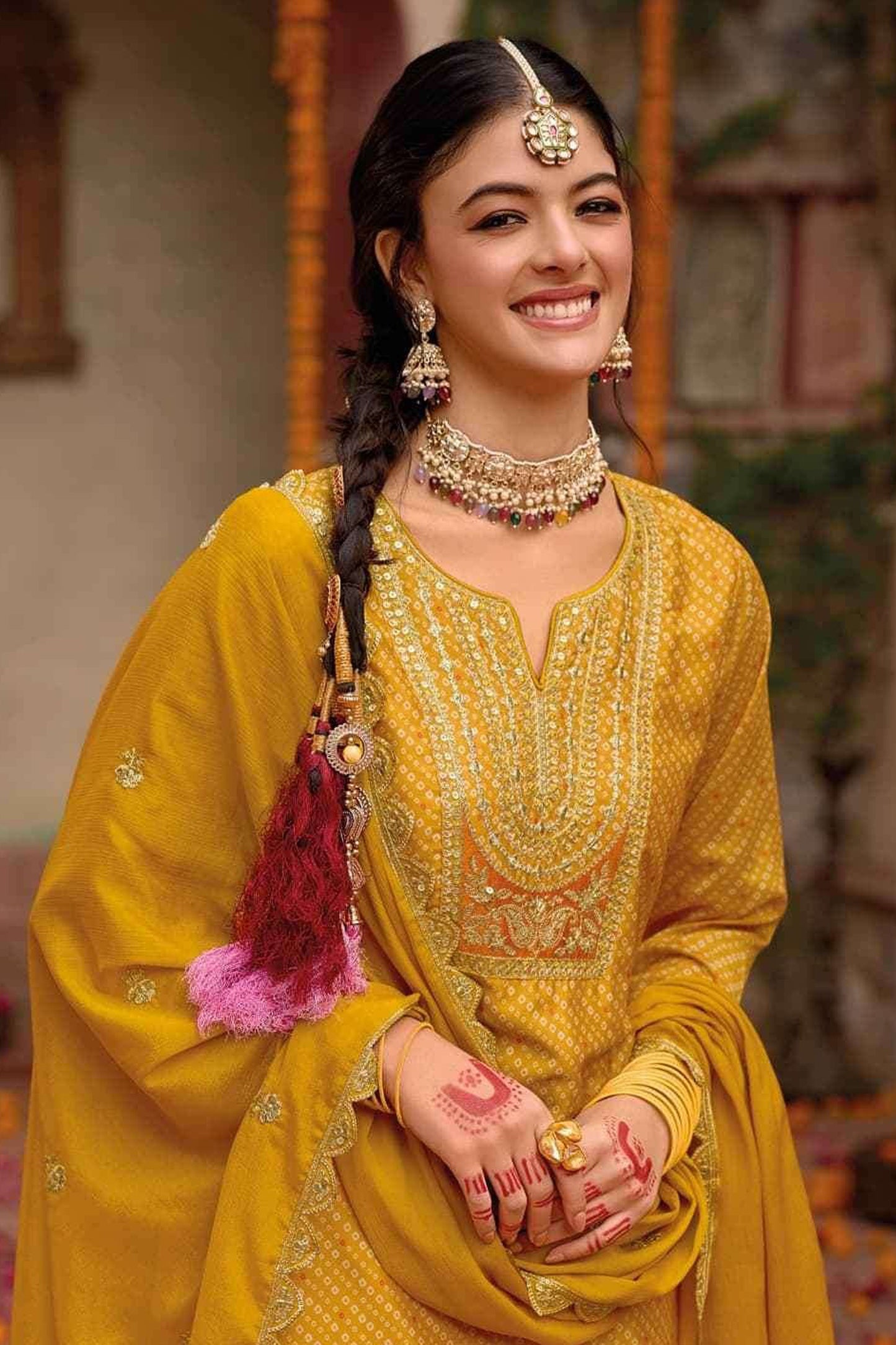 Fancy Anarkali for engagement party USA