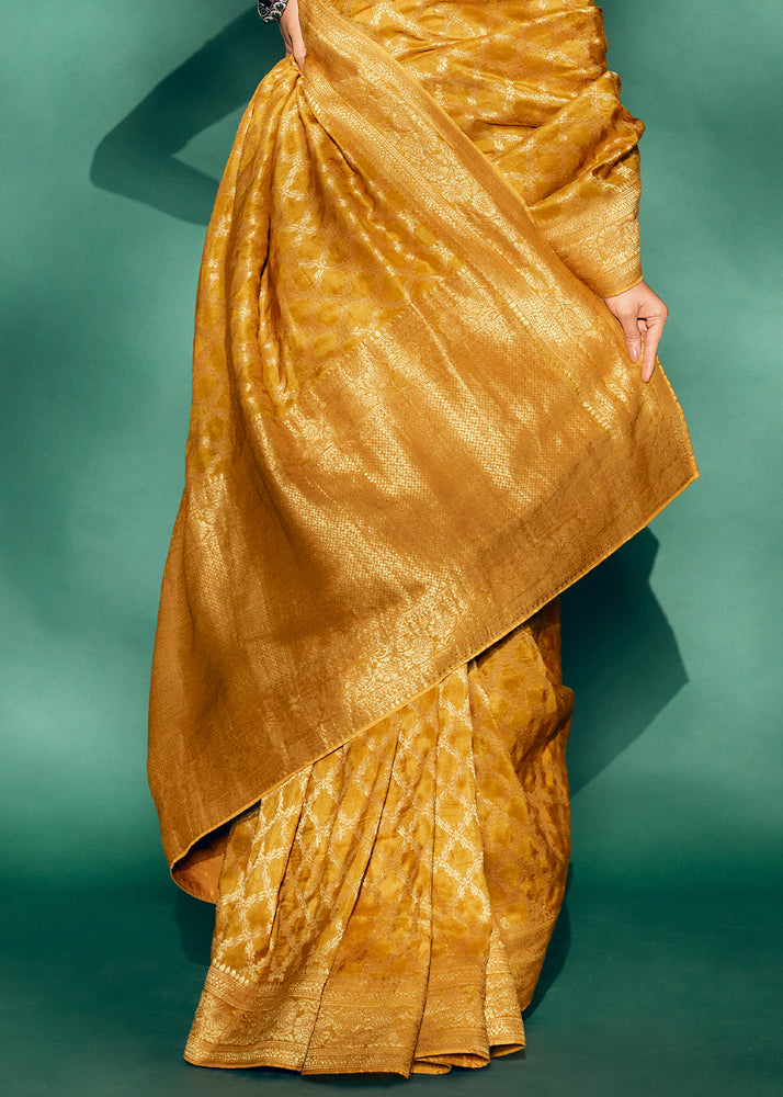 Yellow Saree brings sunshine and joy – ideal for Haldi, Eid, or summer events.