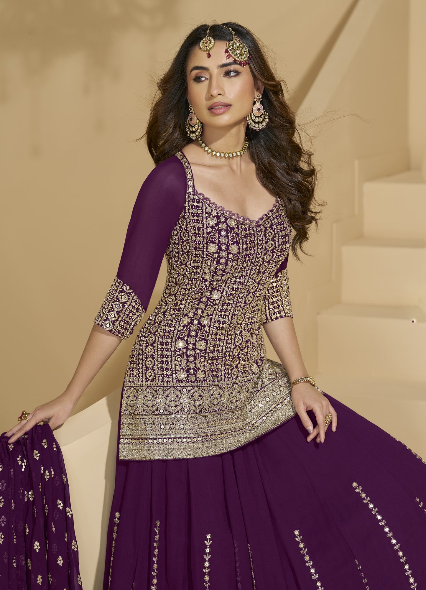 sharara – Elegant, breathable ethnic outfits for every celebration.