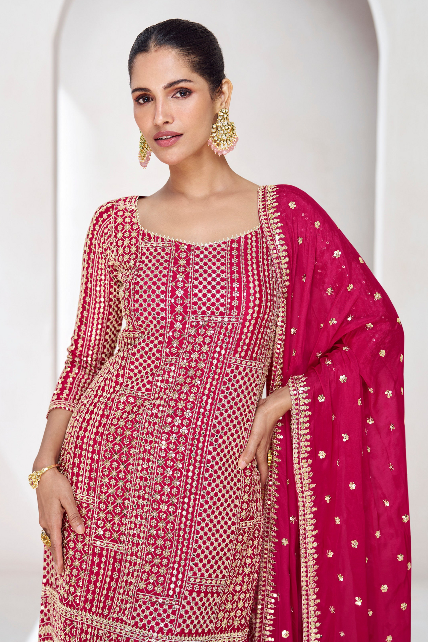 South Asian Sharara dress stitched and ready USA