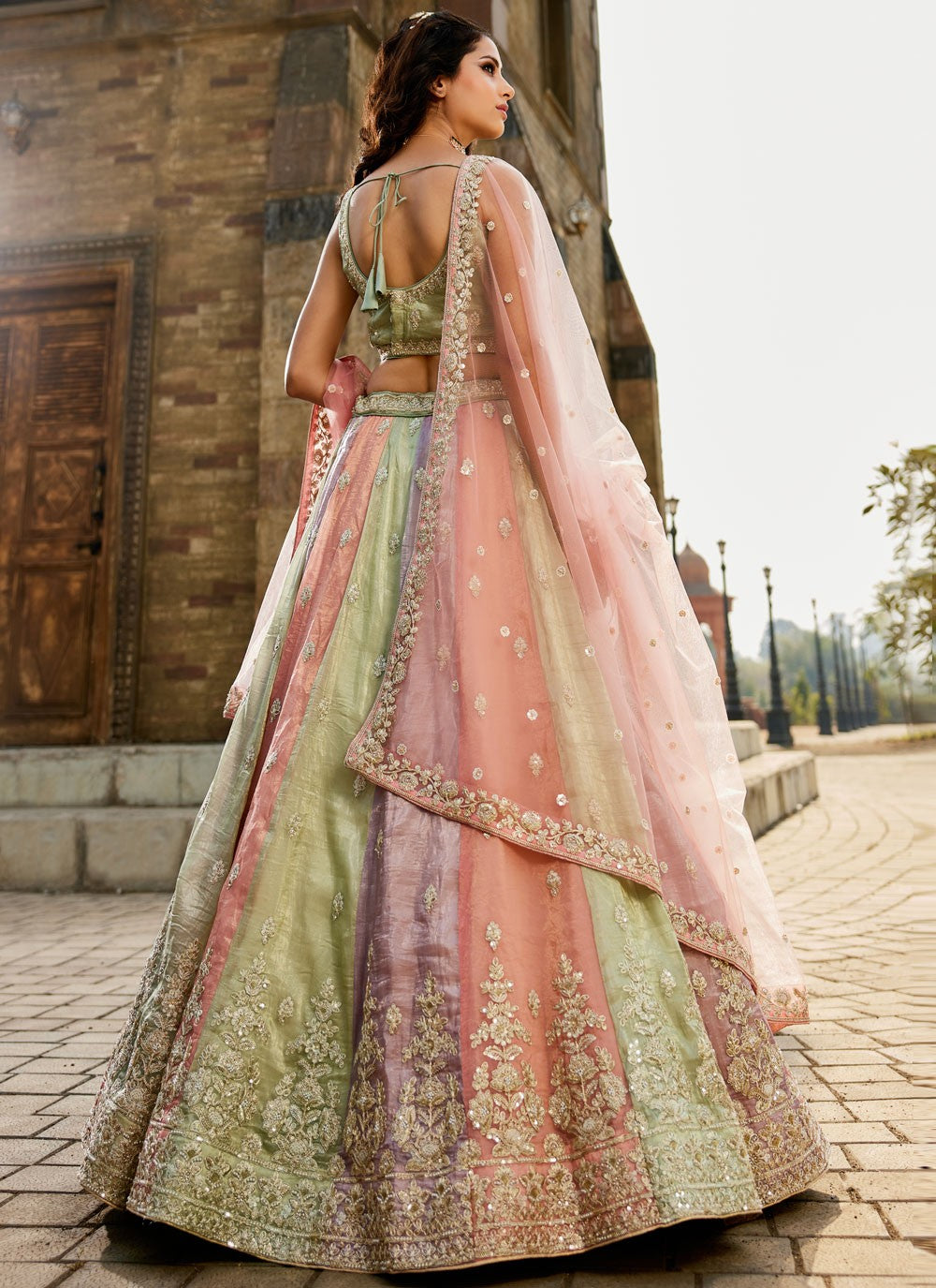 "Celebrate Diwali in style with our USA lehengas."