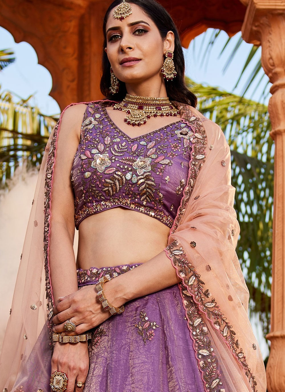 "Desi-style lehengas for every event in the USA."