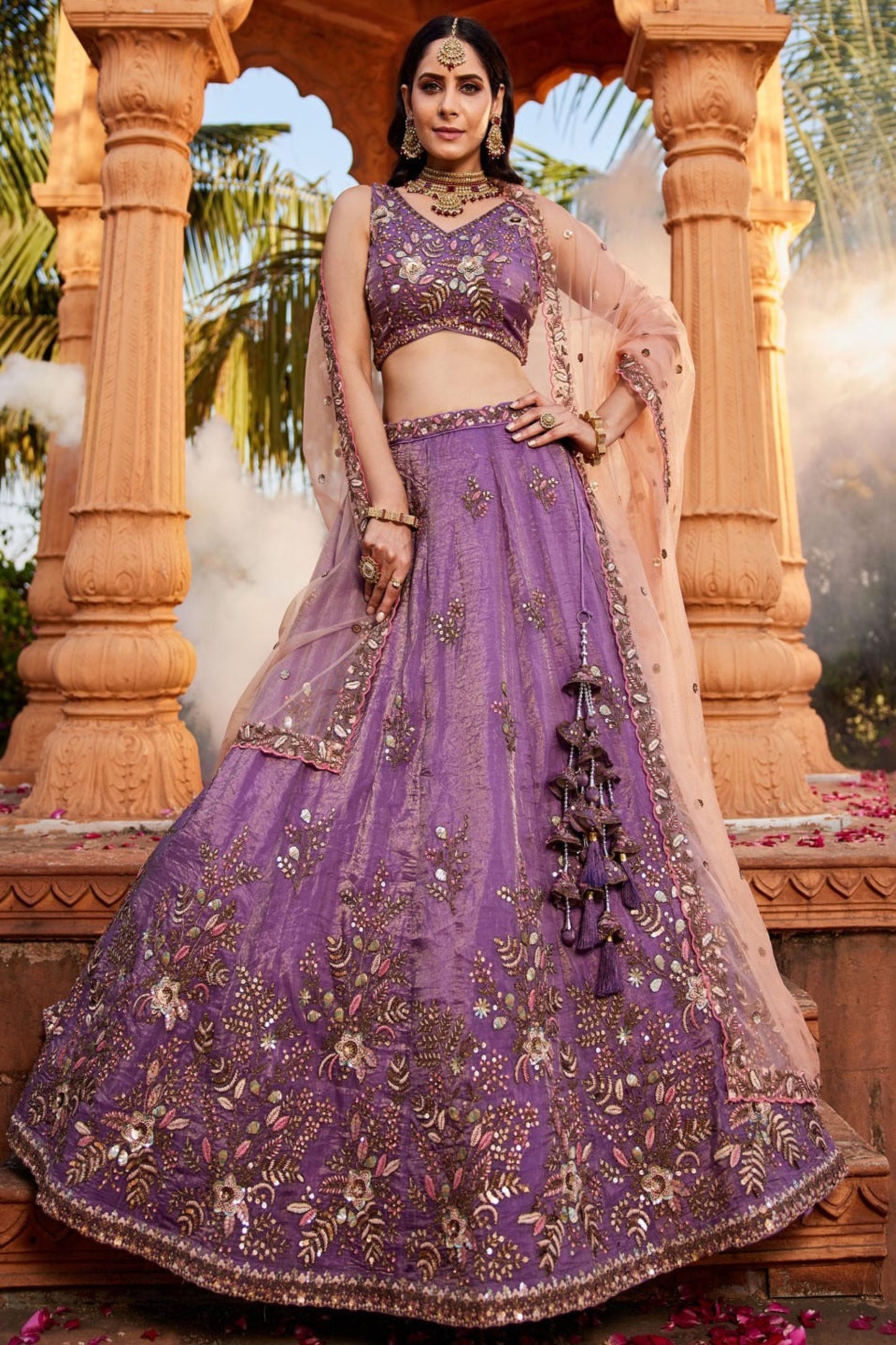 "Desi-style lehengas for every event in the USA."