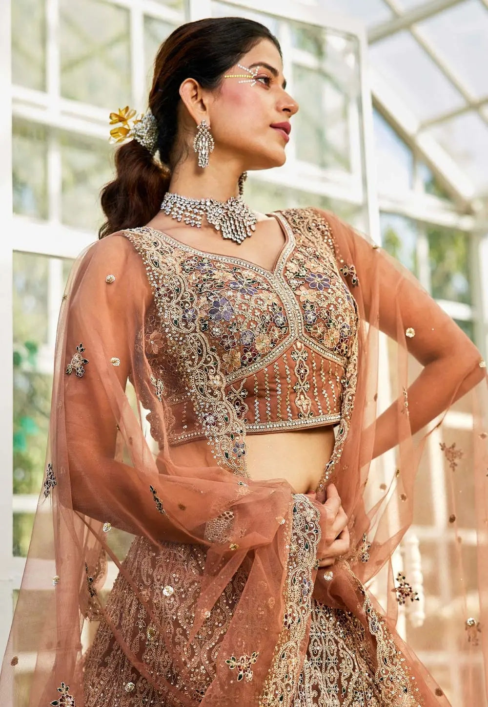 "Lehengas to light up any cultural event in the USA."