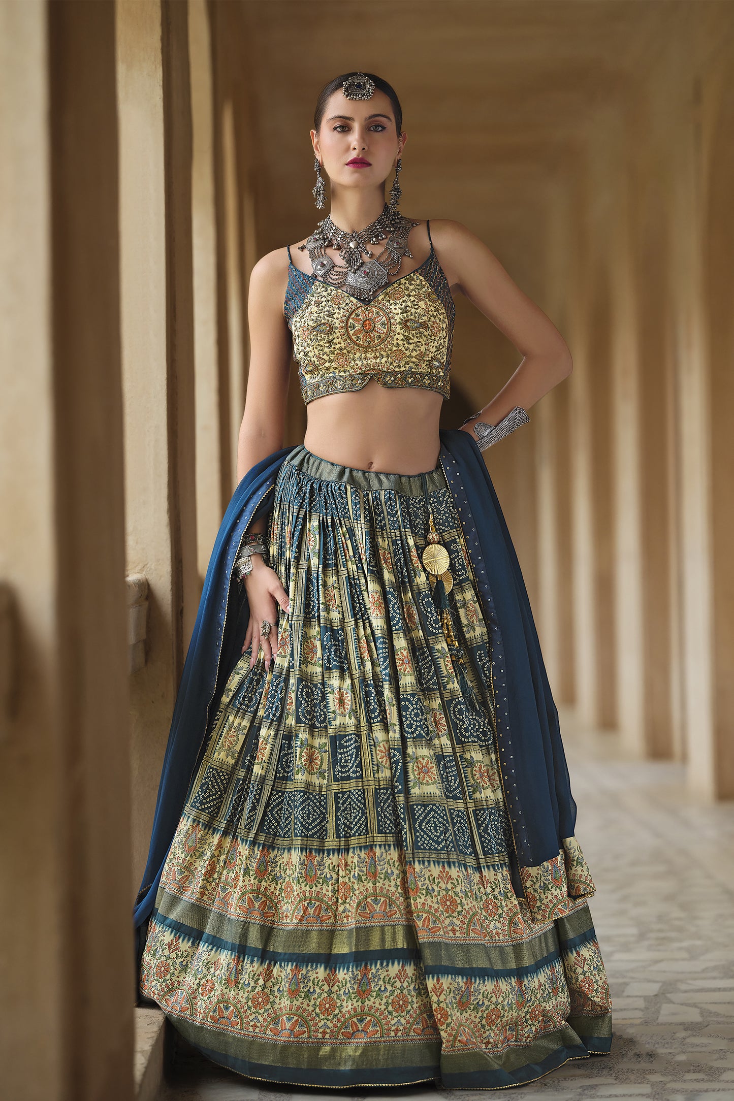 "Lehengas made for Indian functions across the USA."